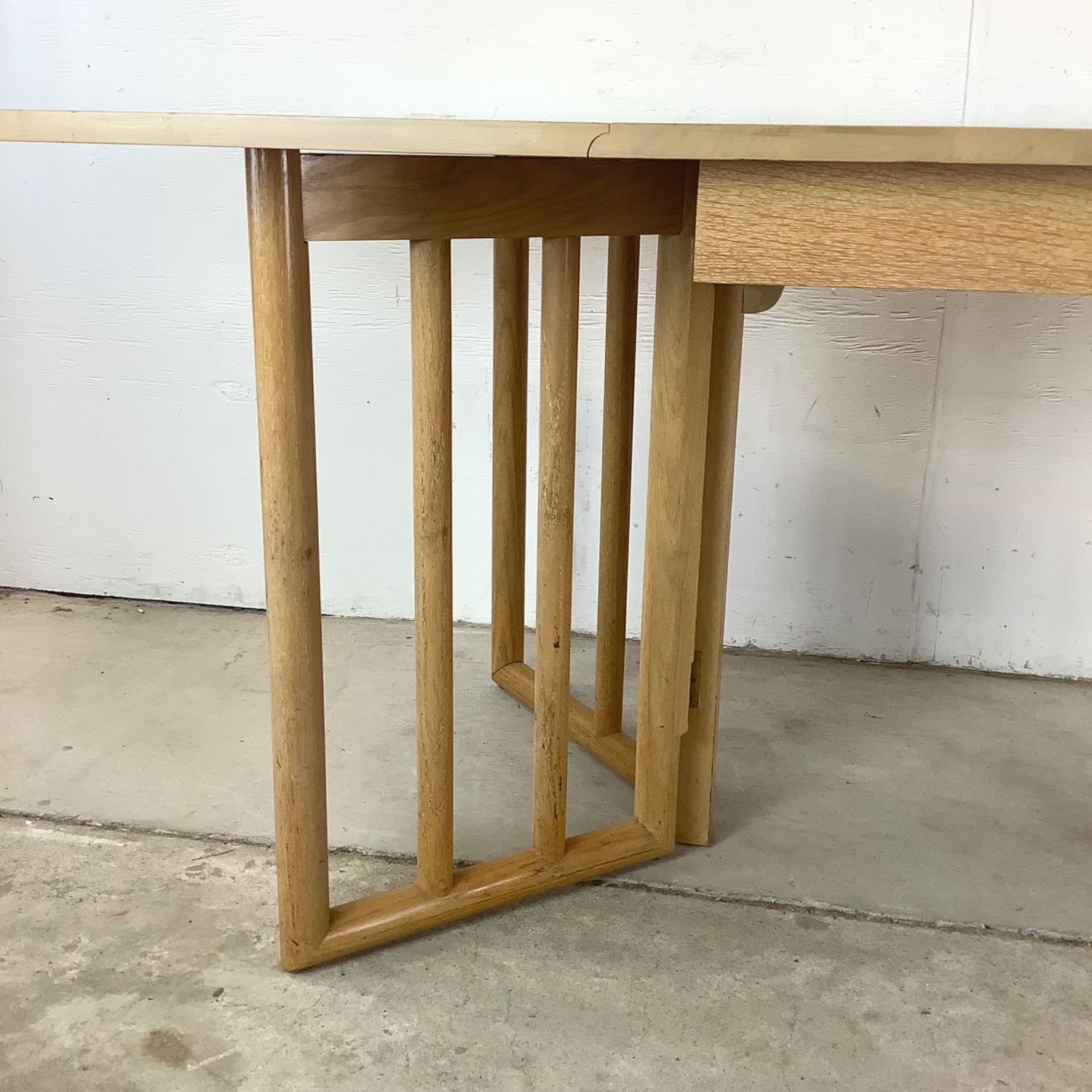 Vintage Drop Leaf Dining Table - image-15