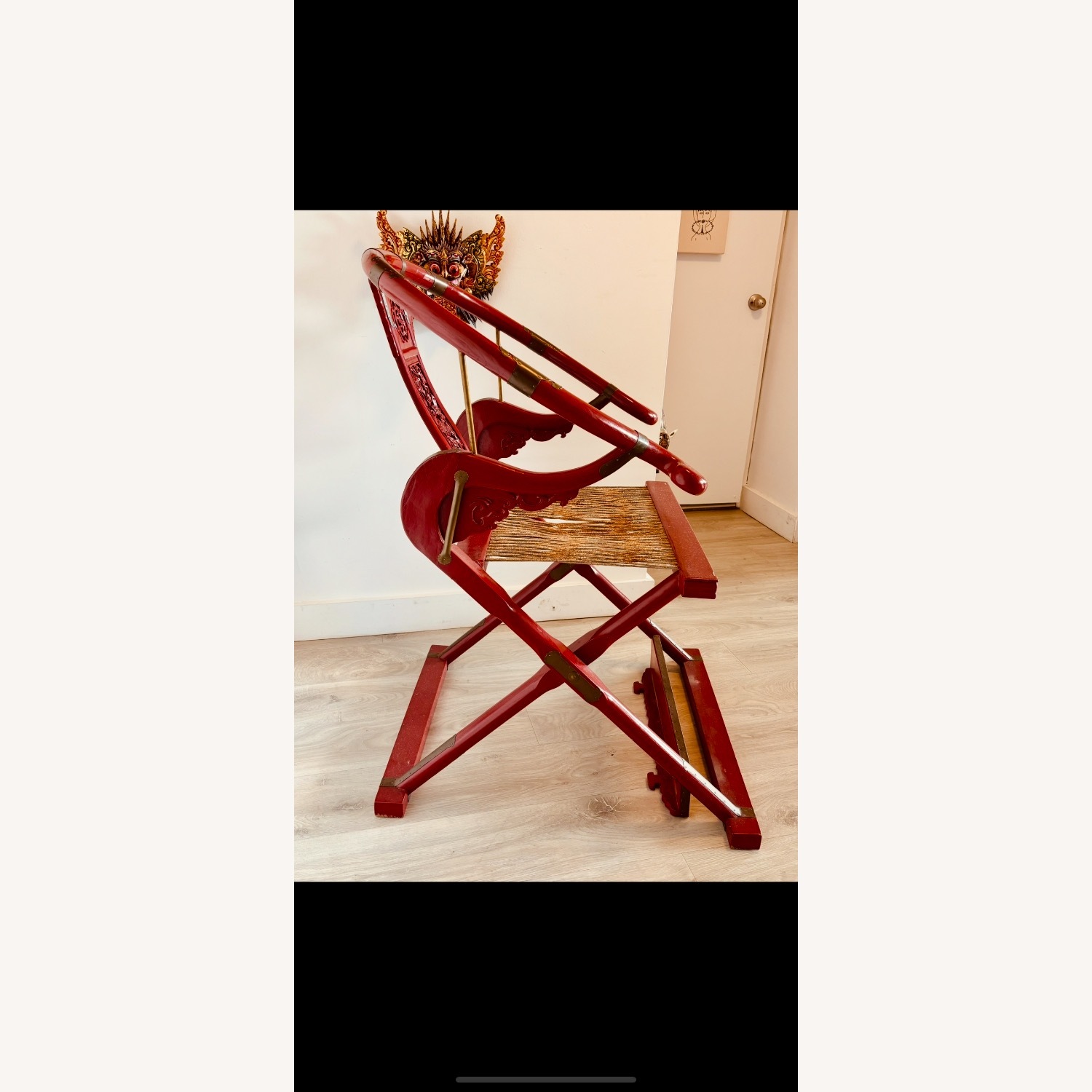 Chinese Imperial Lacquer Chair - image-2