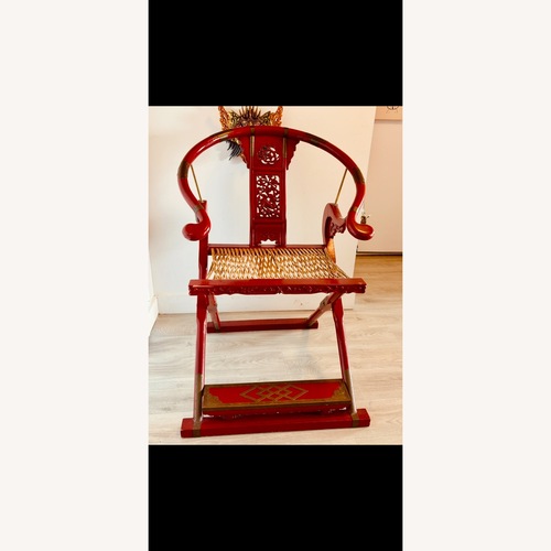 Used Chinese Imperial Lacquer Chair for sale on AptDeco