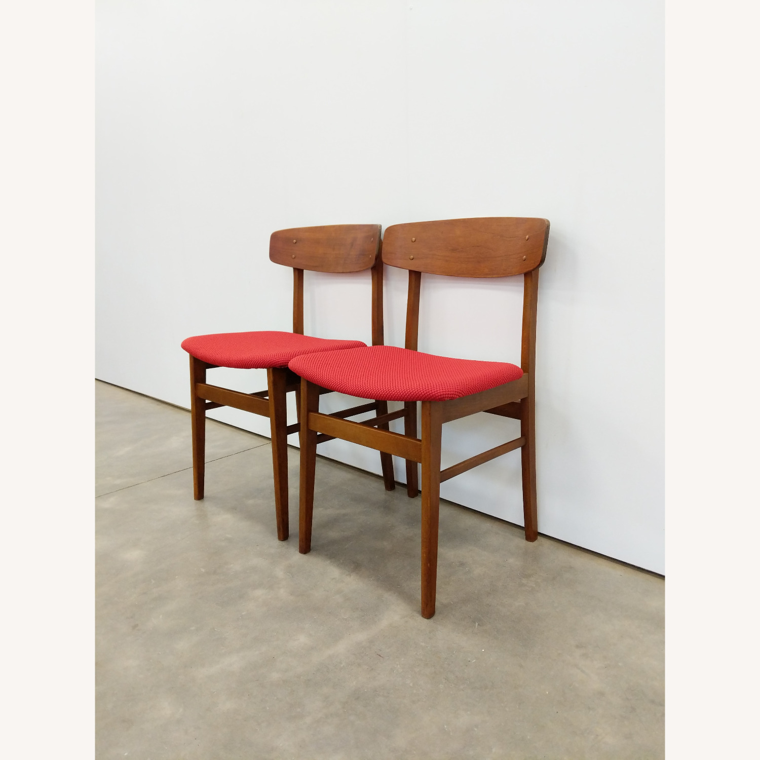 Pair of Vintage Danish Modern Dining Chairs - image-5