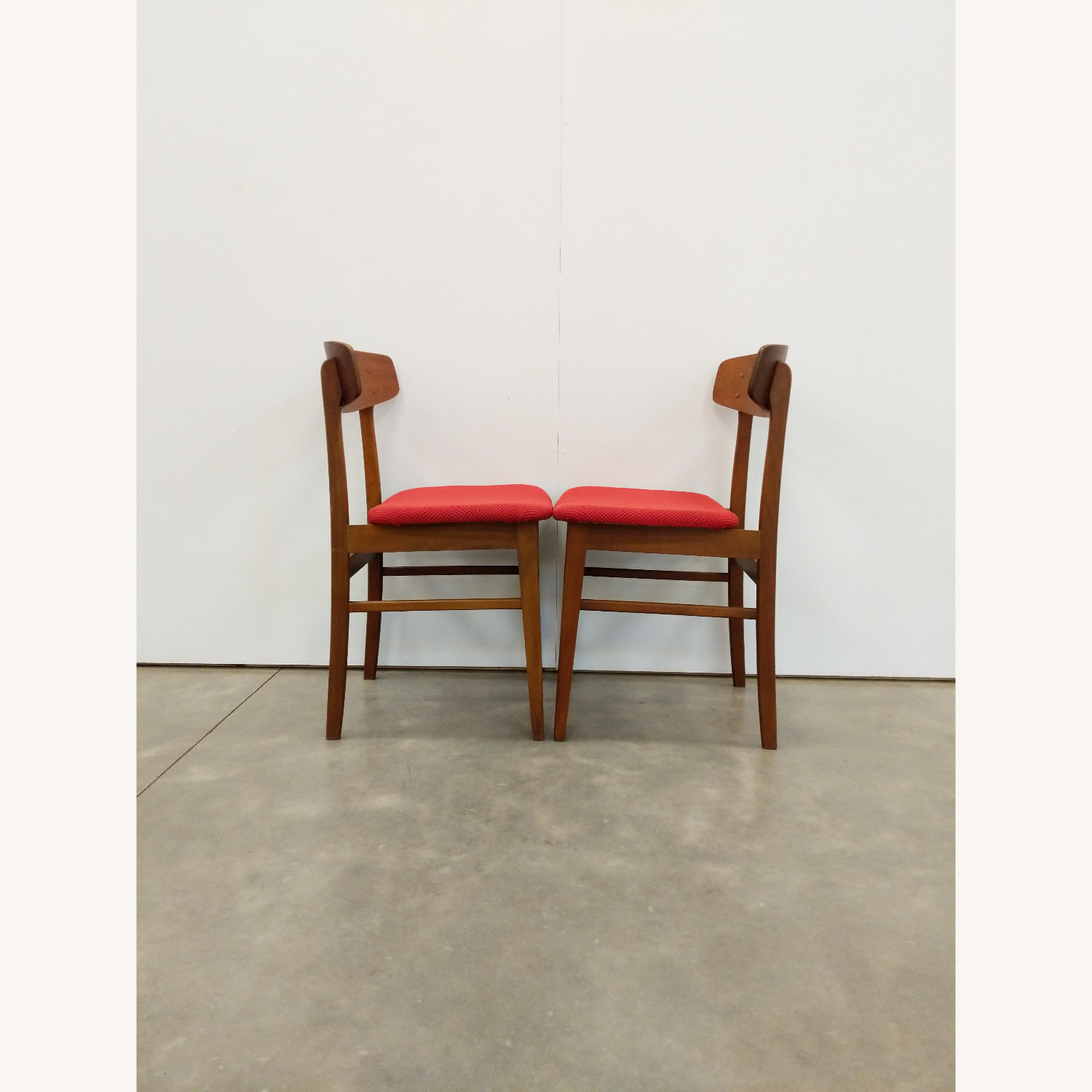 Pair of Vintage Danish Modern Dining Chairs - image-2