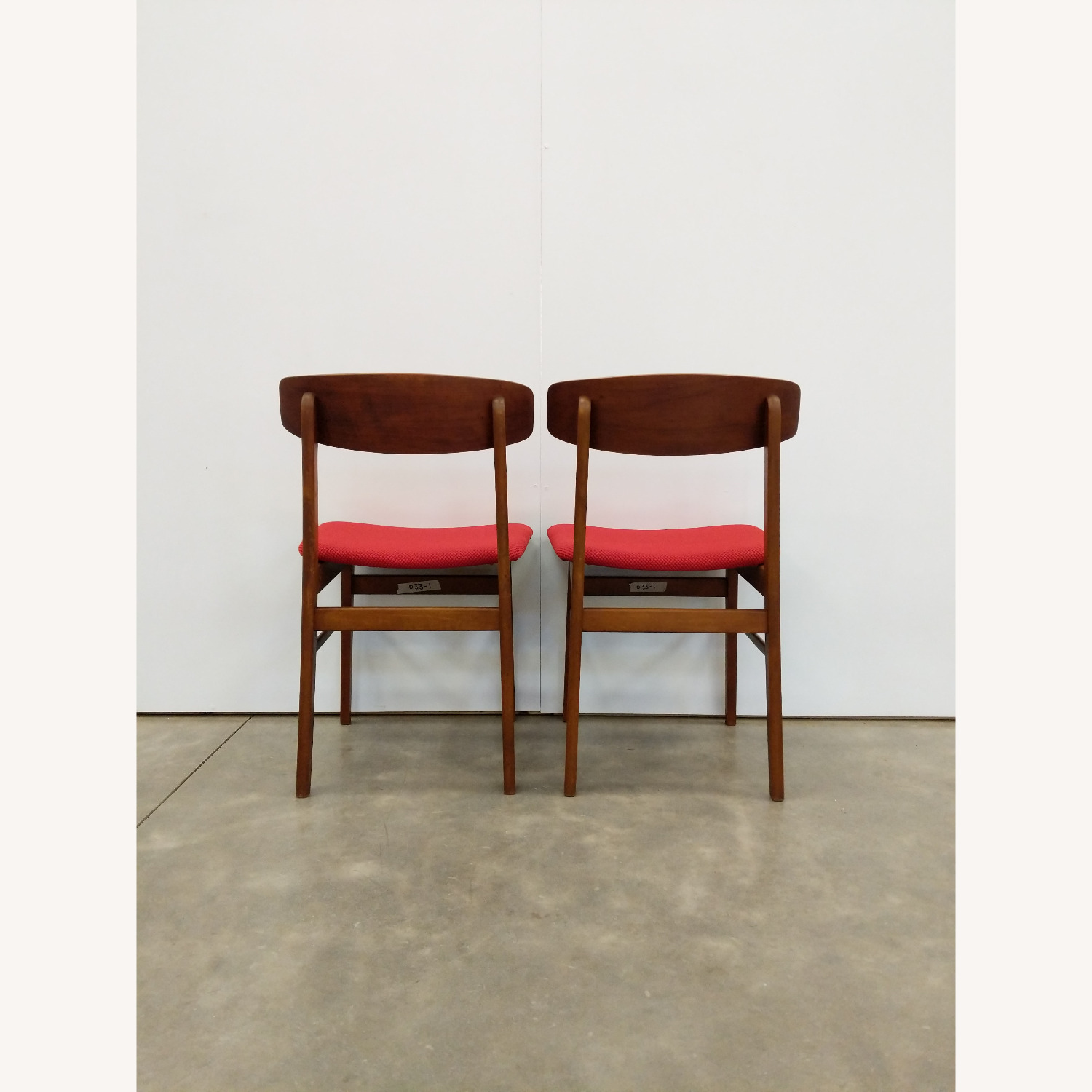 Pair of Vintage Danish Modern Dining Chairs - image-3