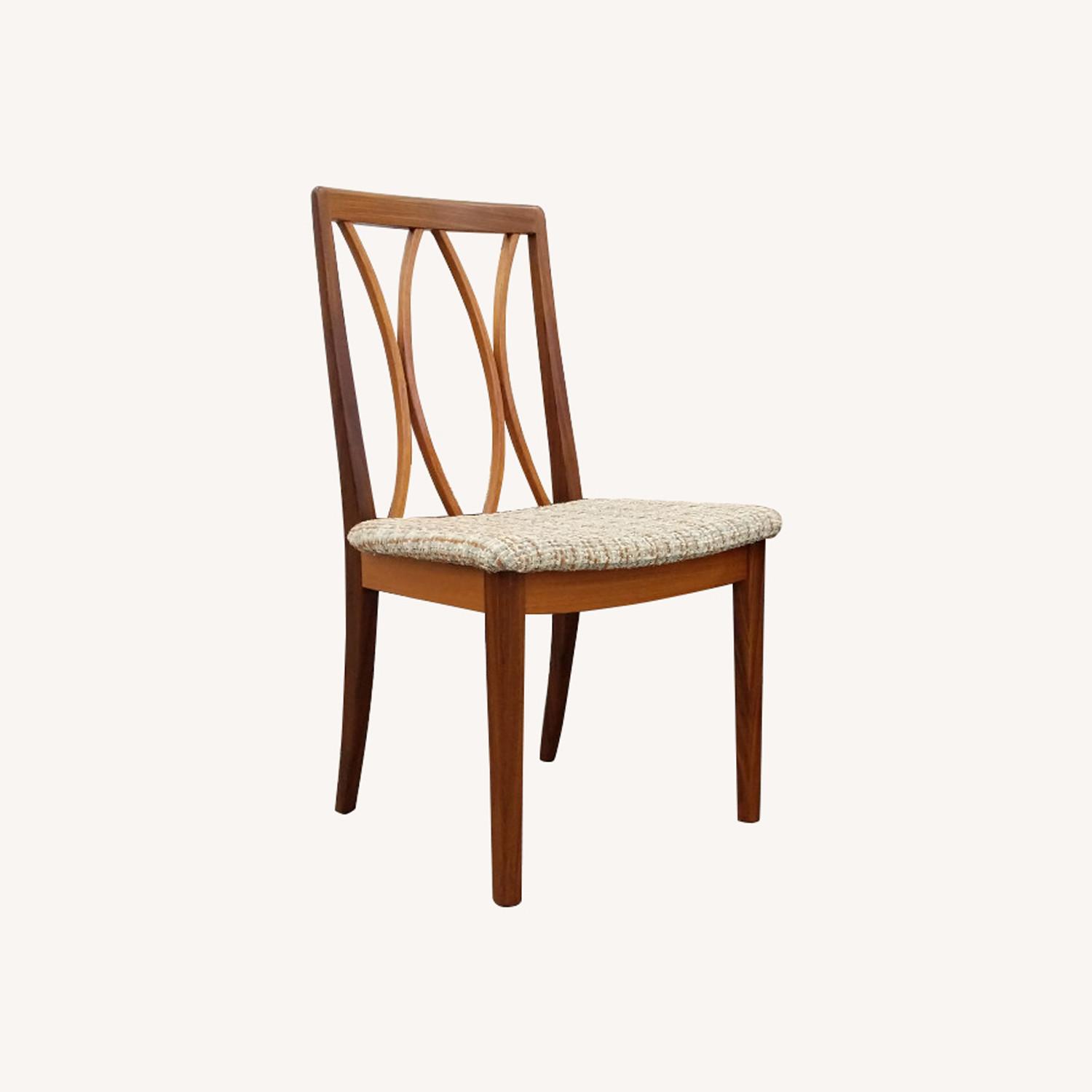 5 Vintage Mid Century Modern G Plan Dining Chairs - image-0