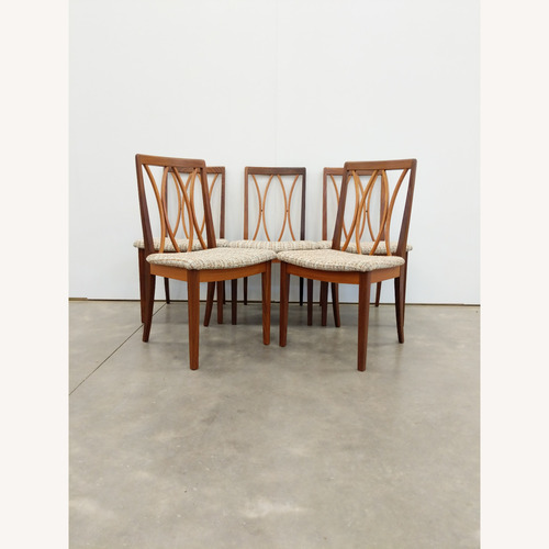 Used 5 Vintage Mid Century Modern G Plan Dining Chairs for sale on AptDeco