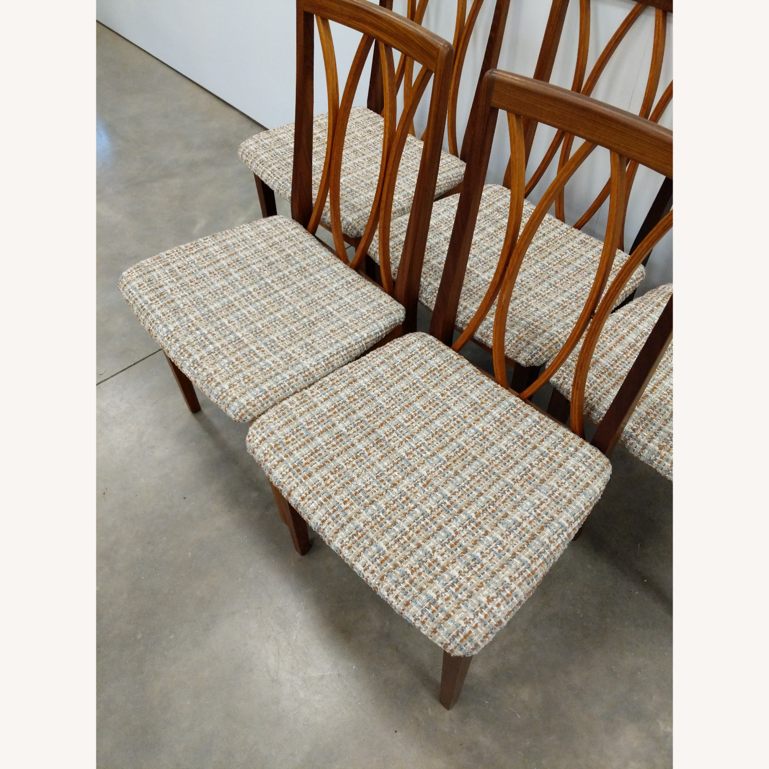 5 Vintage Mid Century Modern G Plan Dining Chairs - image-7