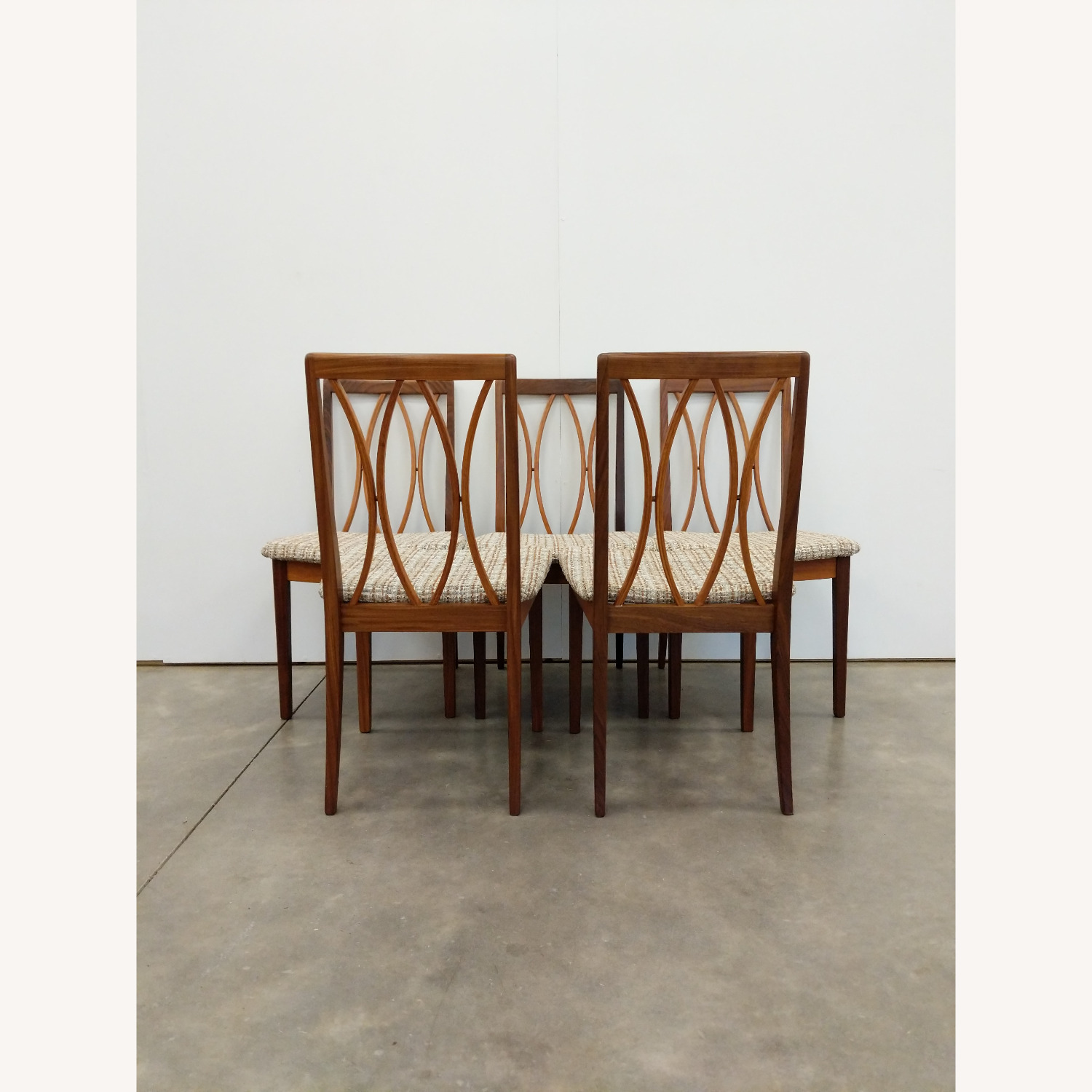 5 Vintage Mid Century Modern G Plan Dining Chairs - image-3