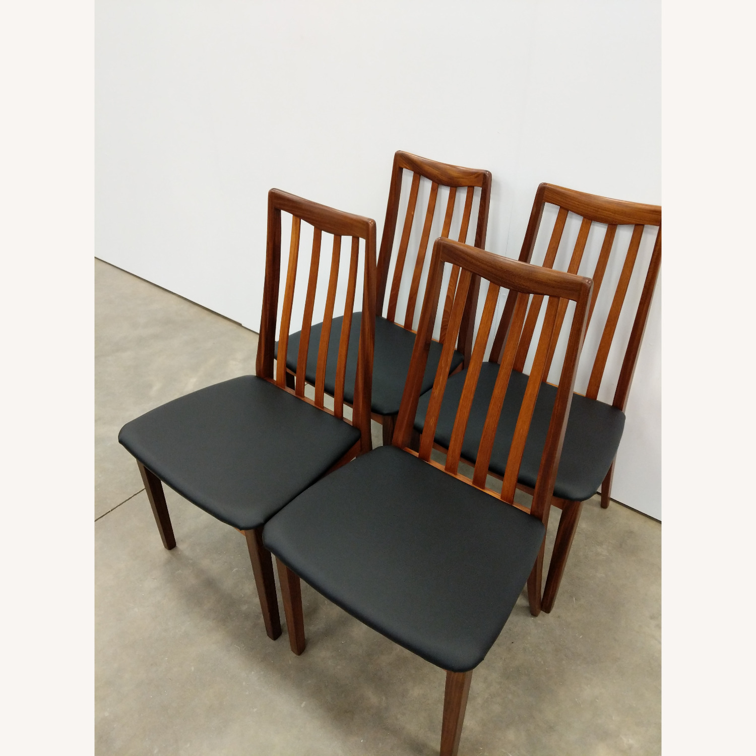 4 Vintage Mid Century Modern G Plan Dining Chairs - image-6