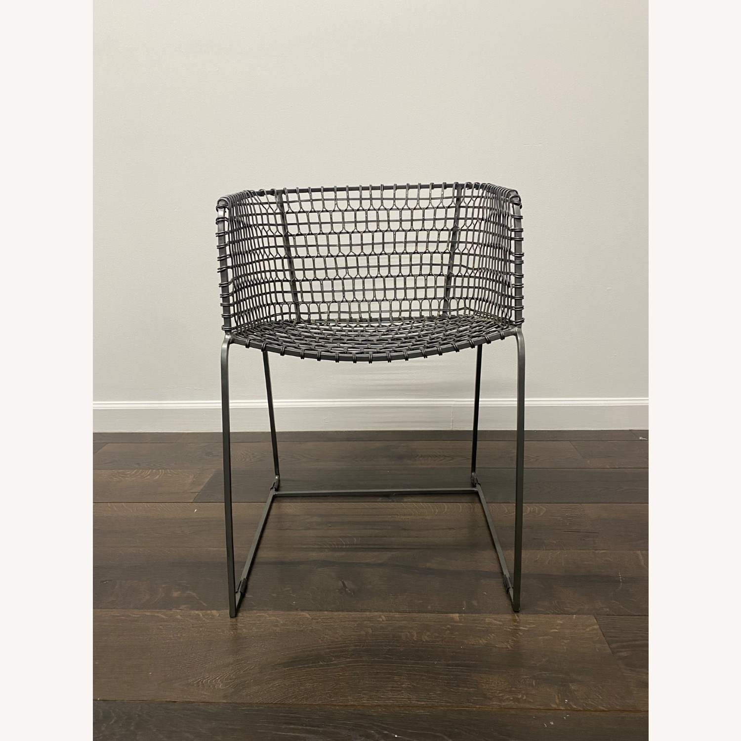 Crate & Barrel Tig Metal Dining Chair - image-5