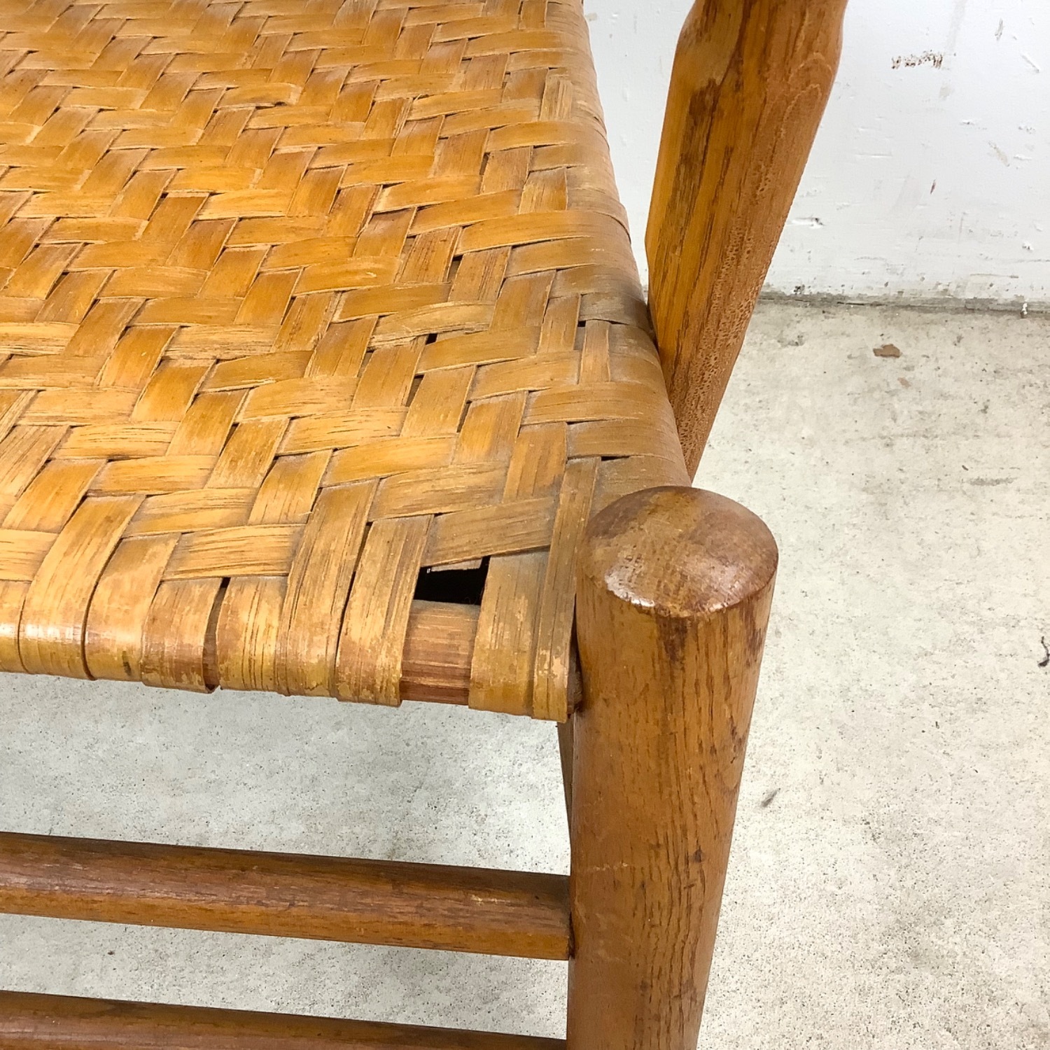 Vintage Woven Rattan Armchair - image-16