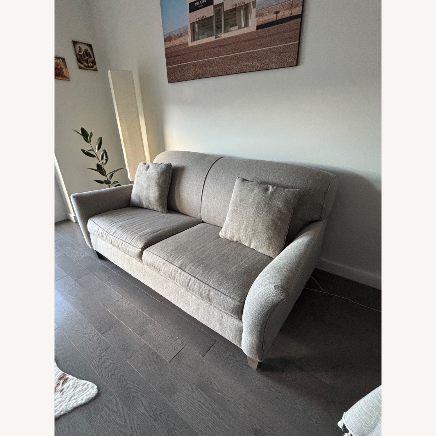 Rowe Grey Sleeper Sofa - image-2