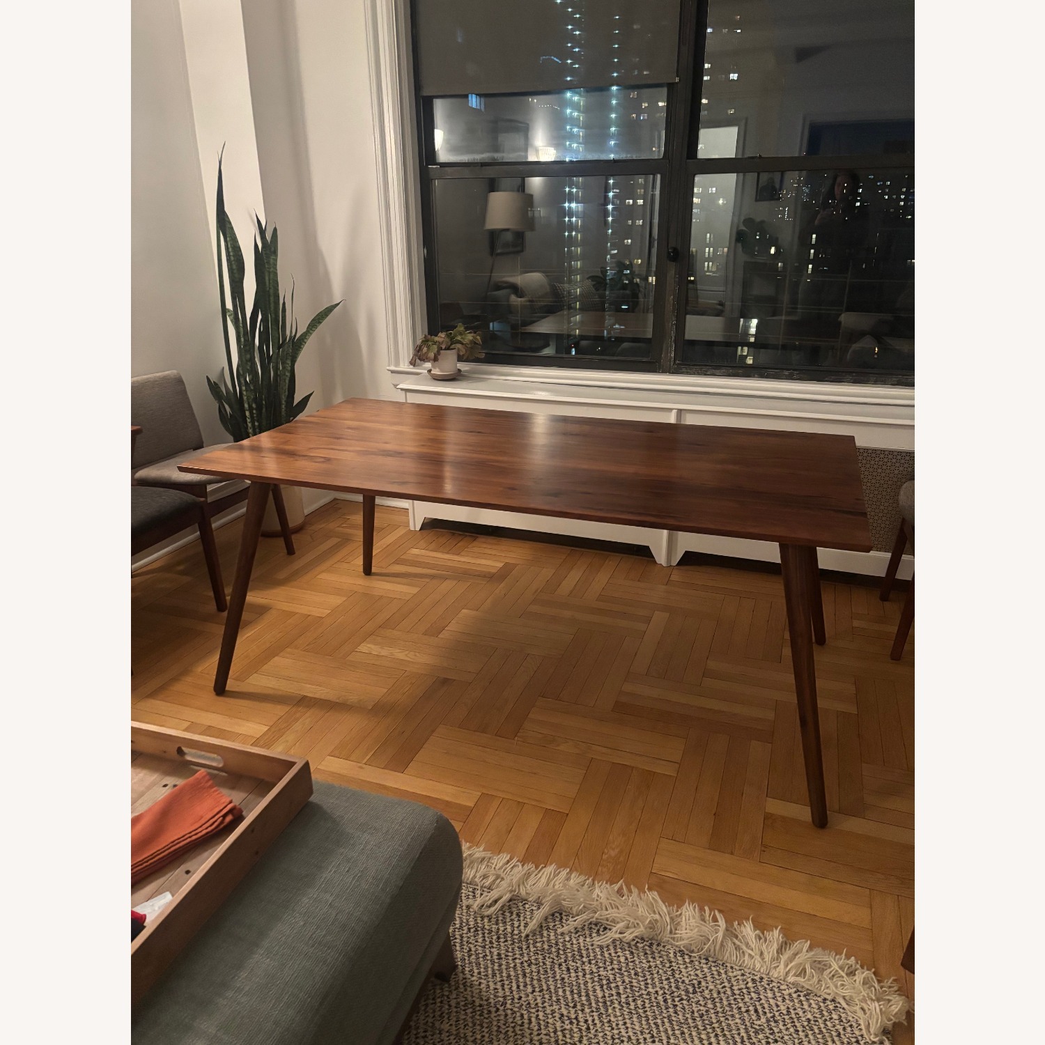 Article Seno 71" Dining Table - Walnut - image-1