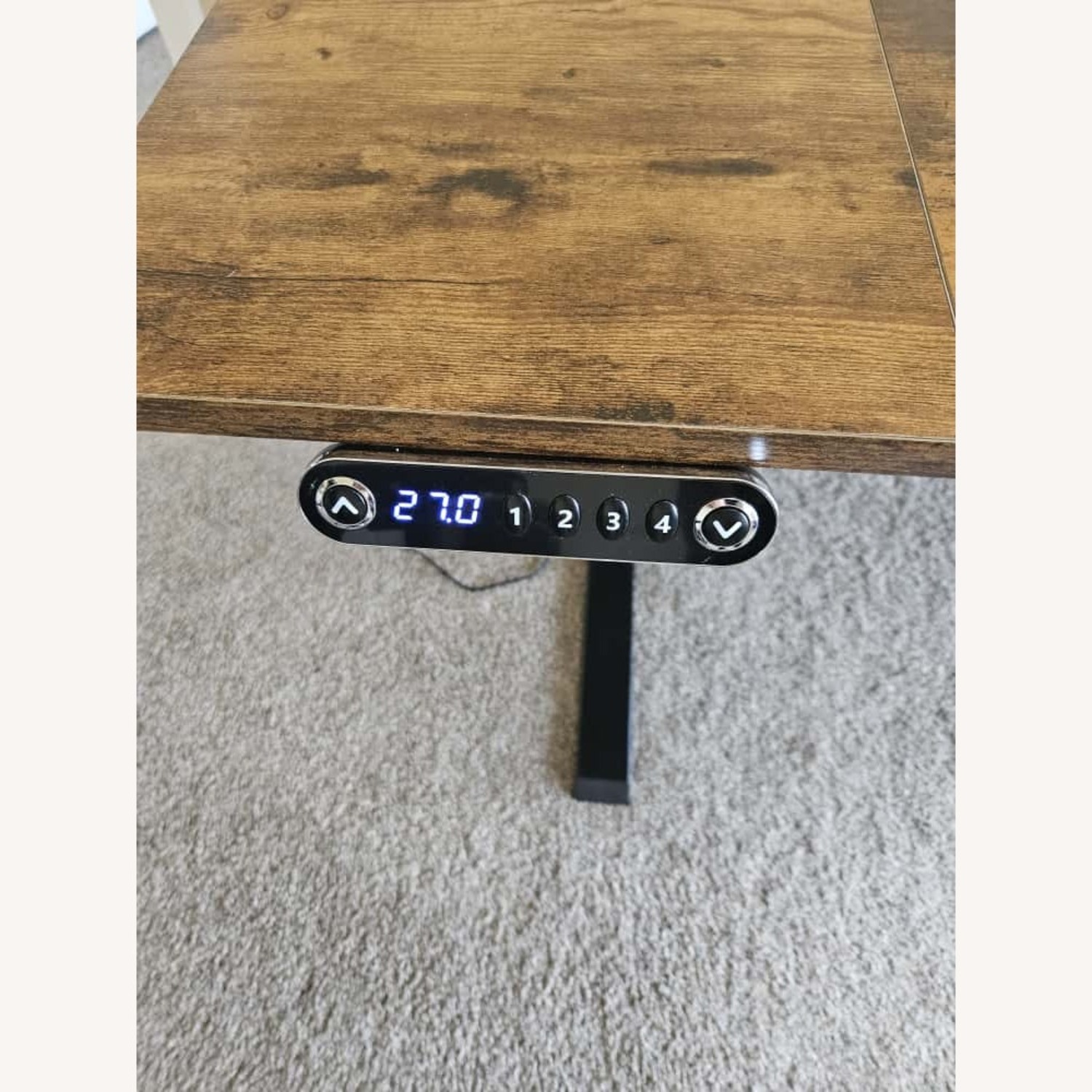 Lasherrie Dark Brown Wood Desk - image-8