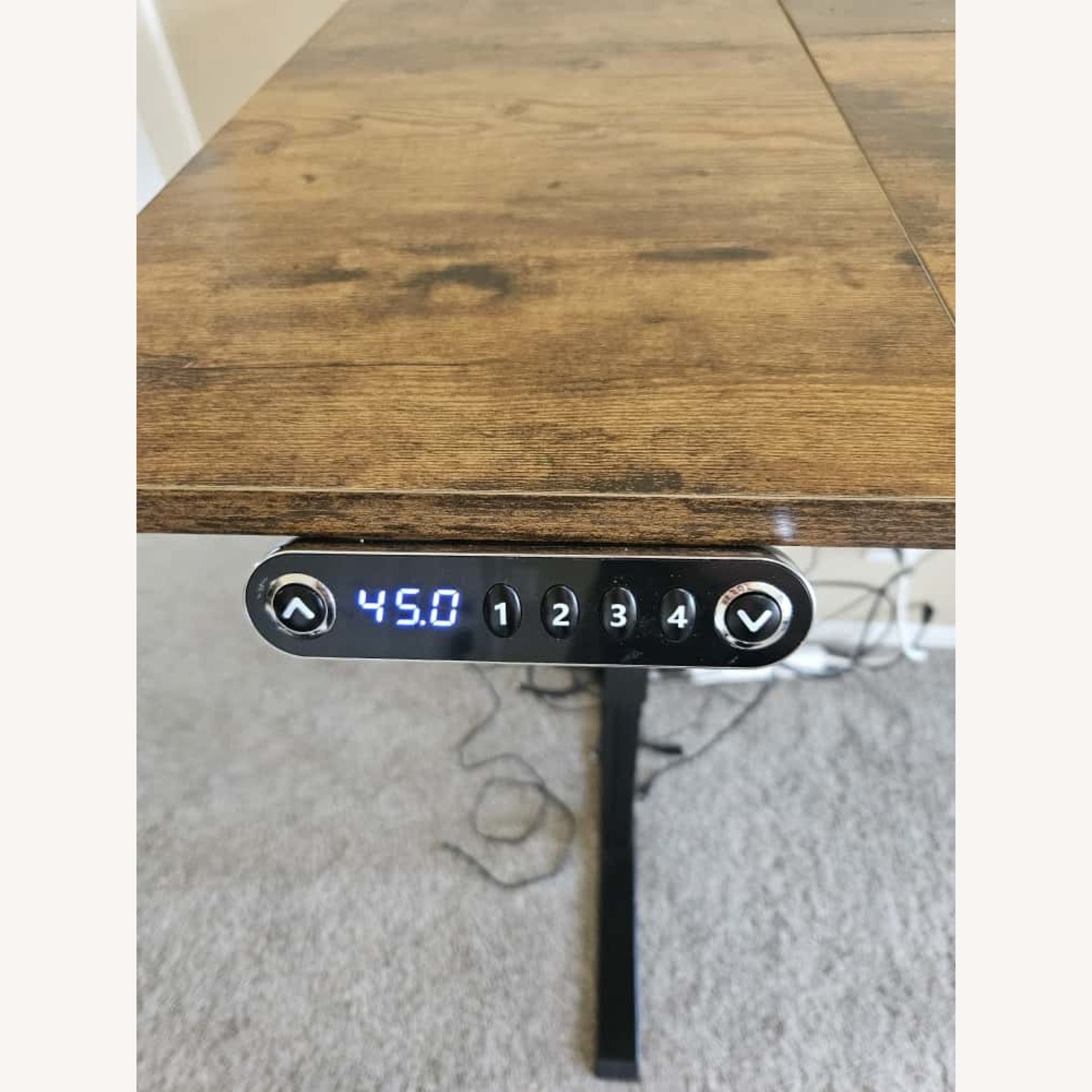 Lasherrie Dark Brown Wood Desk - image-5