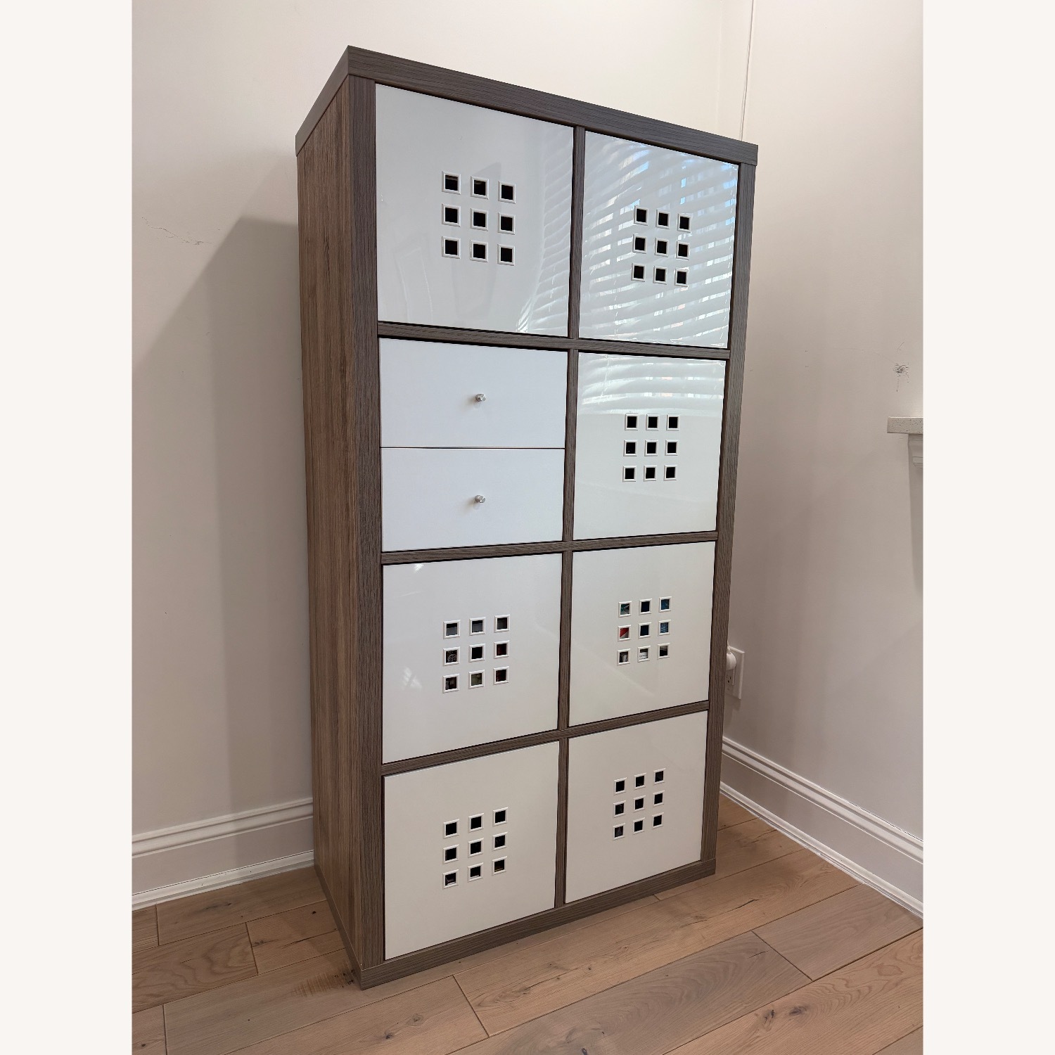 IKEA Kallax Shelf (Dark Brown) - image-1