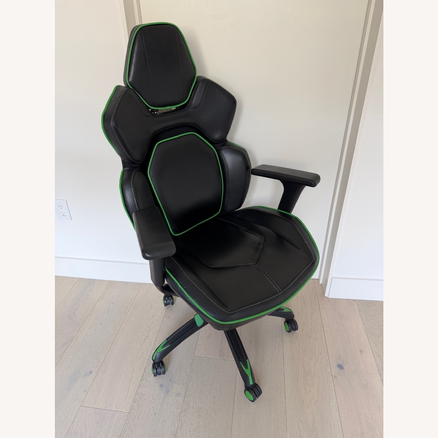 IKEA BEKANT Motorized White Plastic Desk - image-3