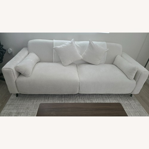 Used Walmart Natural Fabric 3+ Seater Sofa for sale on AptDeco