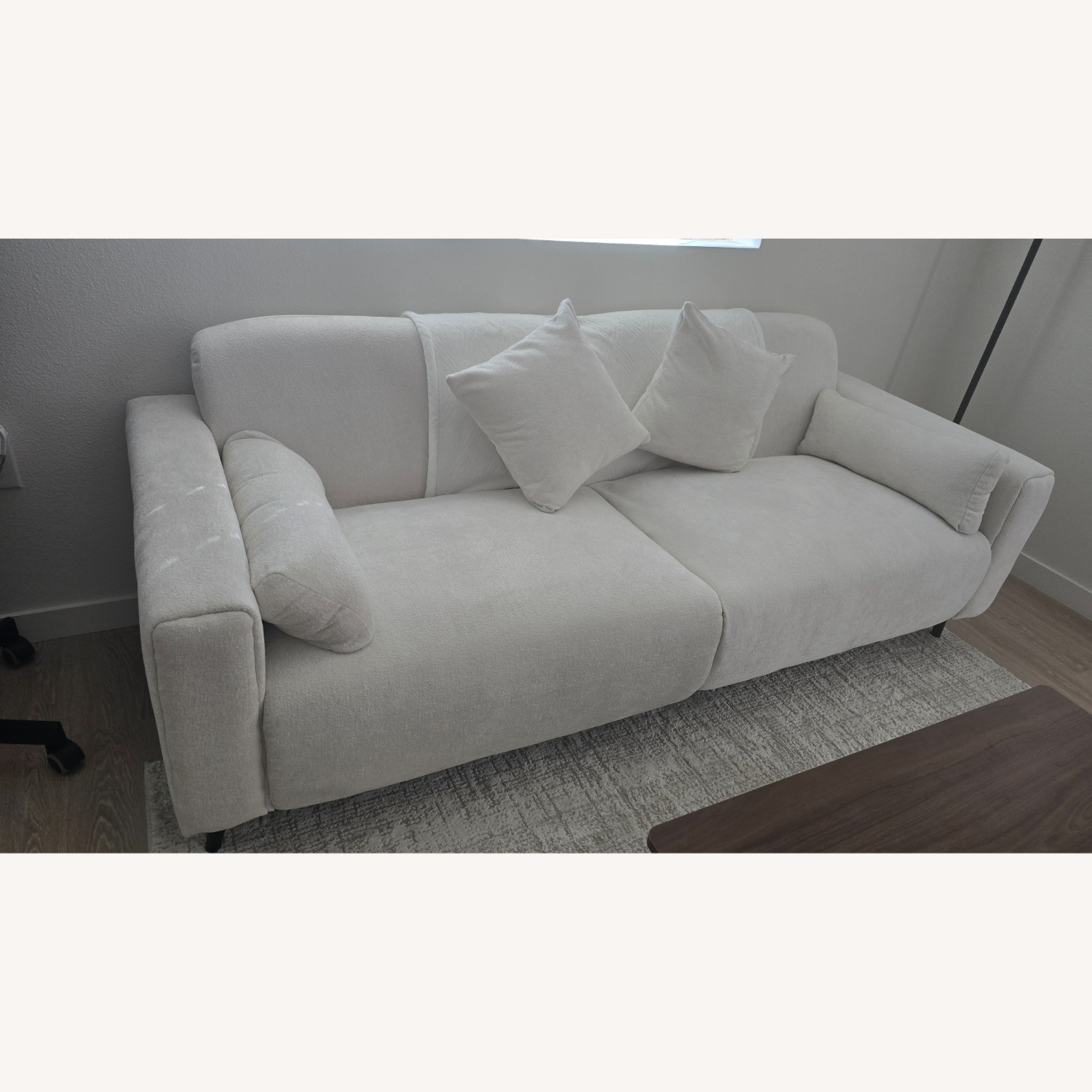 Walmart Natural Fabric 3+ Seater Sofa - image-3