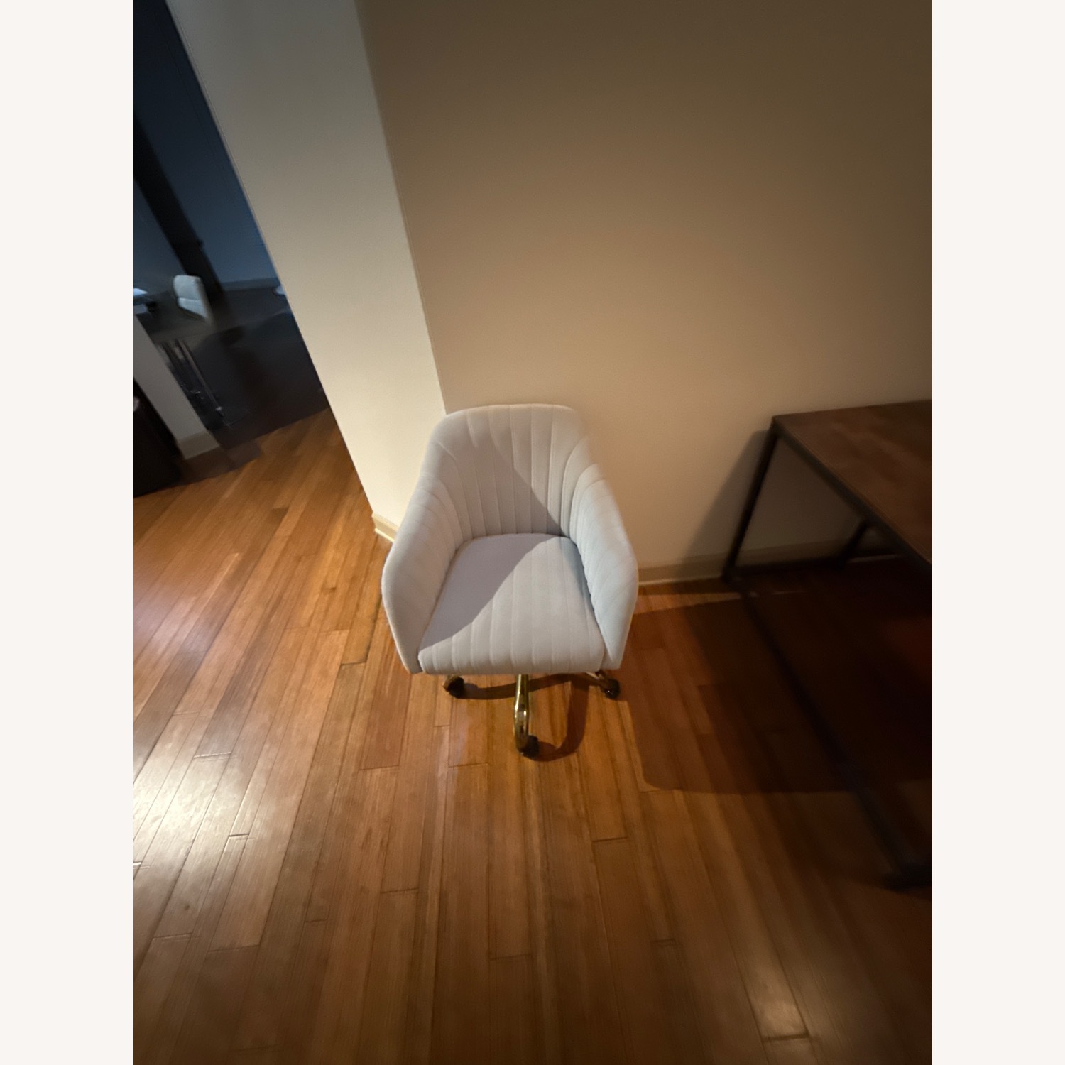 Etta Avenue Light Gray Fabric Office Chair - image-2