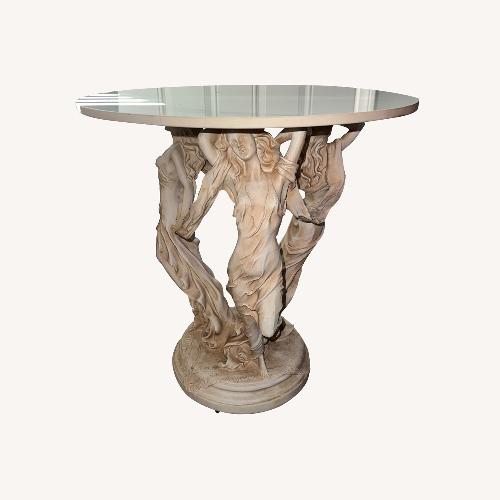 Used Toscano Designed The Muses Marble-Topped Table for sale on AptDeco