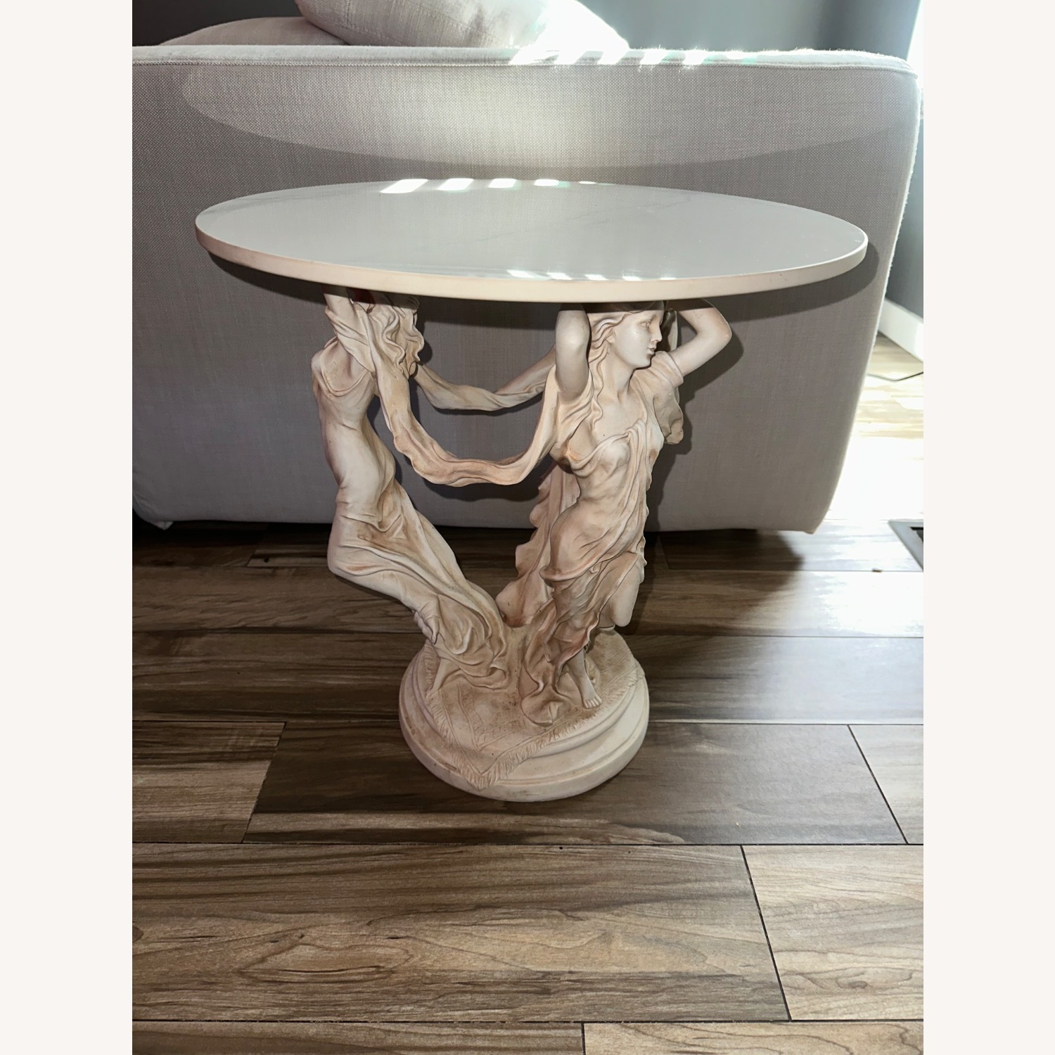 Toscano Designed The Muses Marble-Topped Table - image-1
