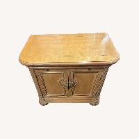 Bernhardt Natural Wood Side Tables
