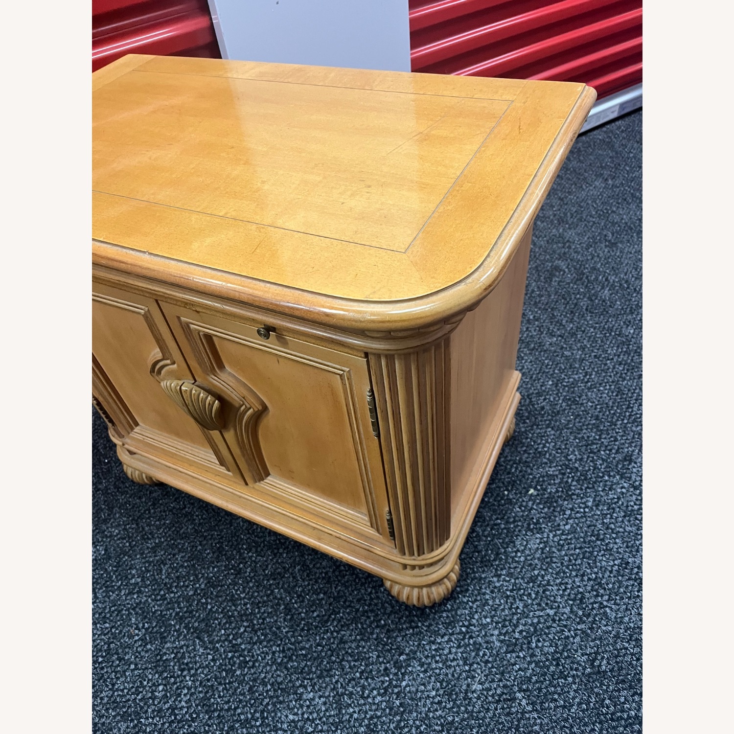 Bernhardt Natural Wood Side Tables - image-2