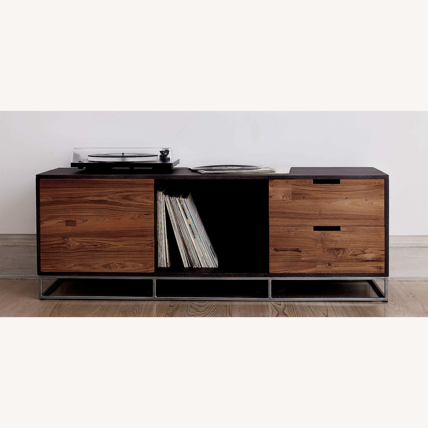 CB2 Congo Natural Wood Media Storage - image-4
