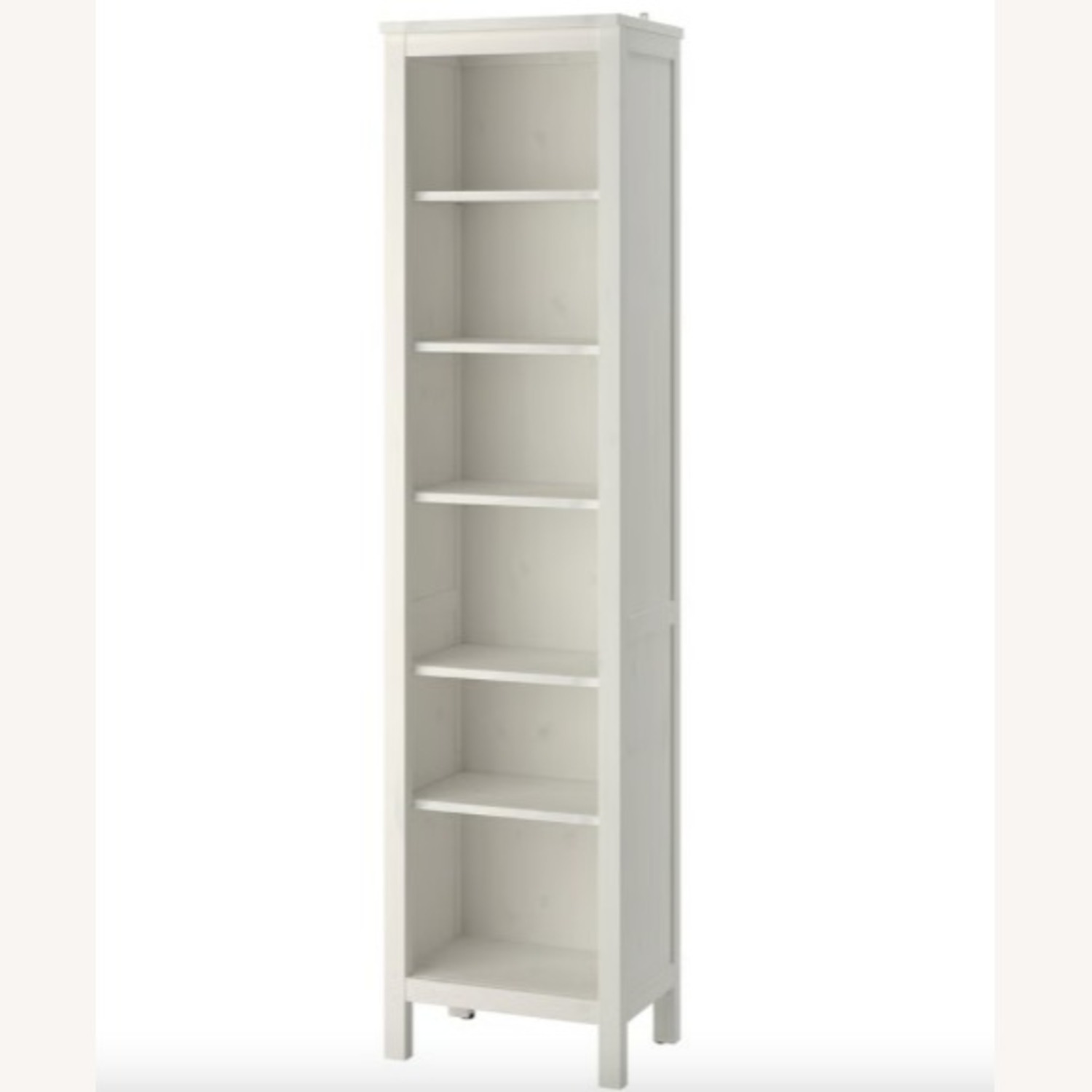 IKEA Hemnes White Wood Bookcase - AptDeco