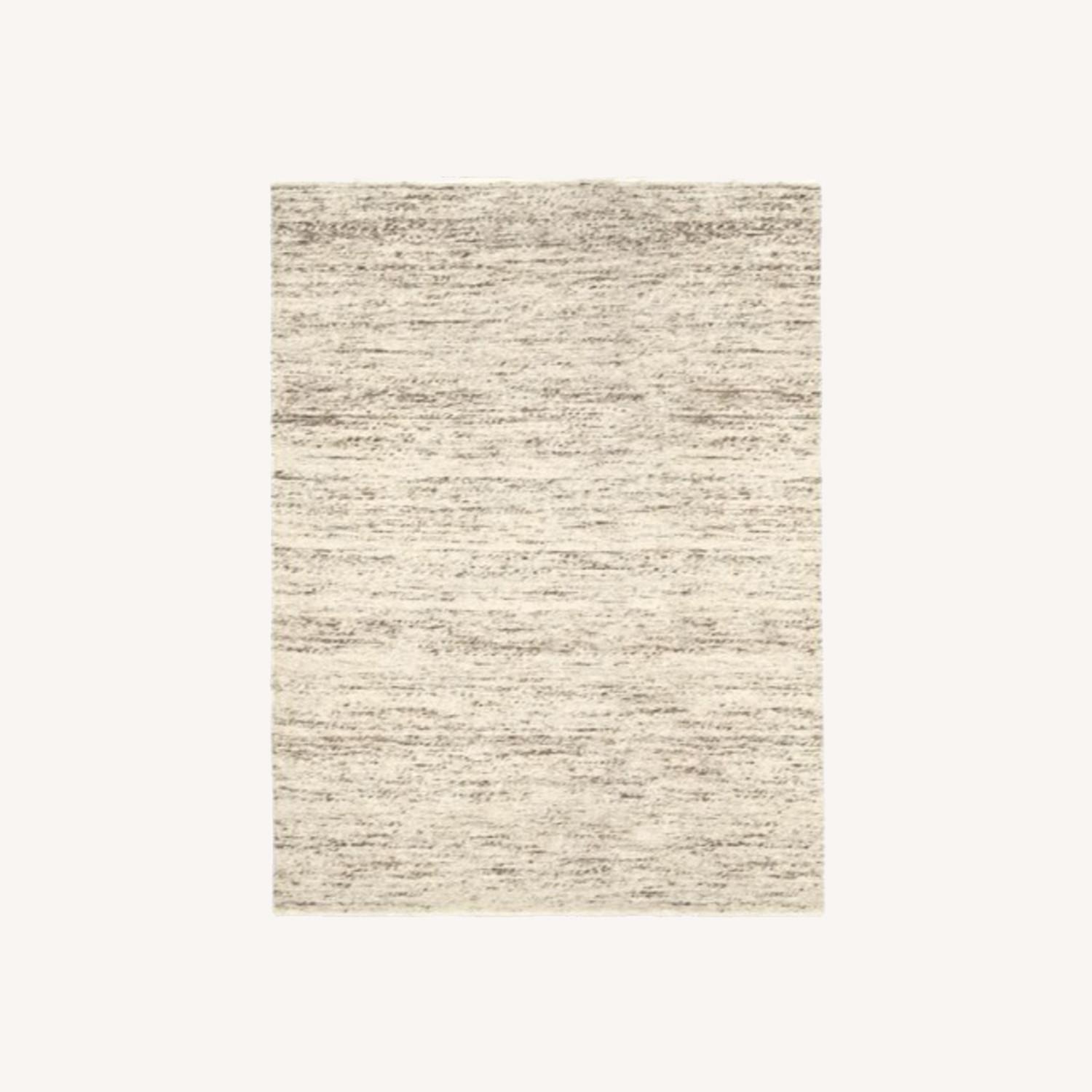 West Elm Natural Wool Area Rug 5' x 8' - image-6