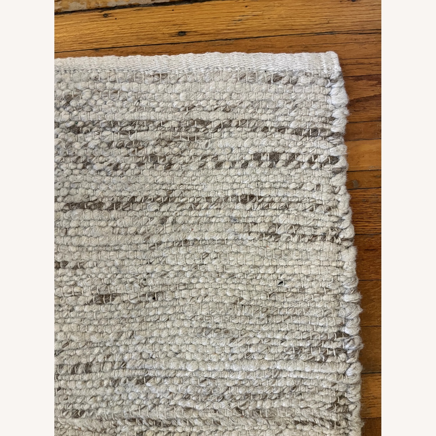 West Elm Natural Wool Area Rug 5' x 8' - image-1