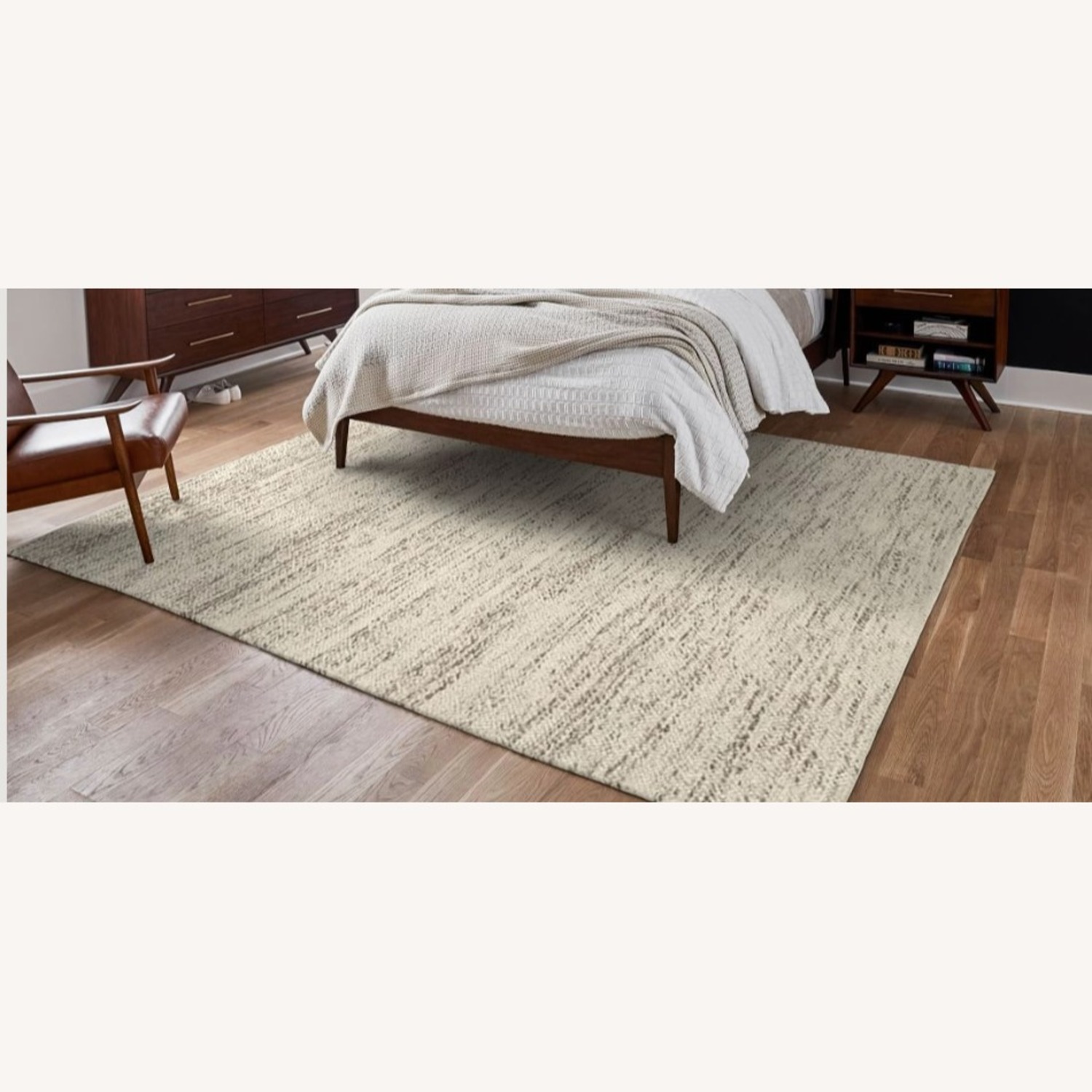 West Elm Natural Wool Area Rug 8' x 10' - image-3
