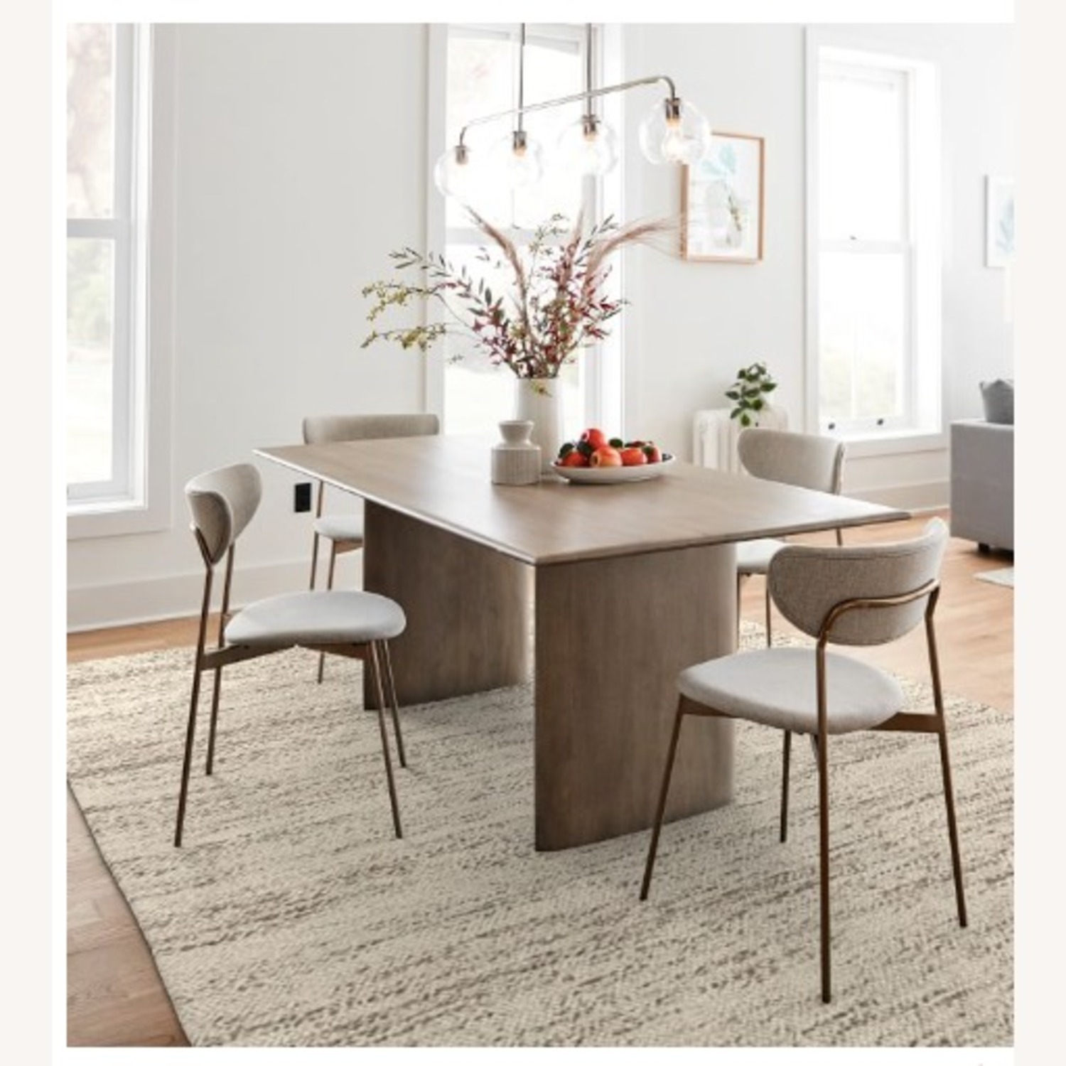 West Elm Natural Wool Area Rug 8' x 10' - image-2