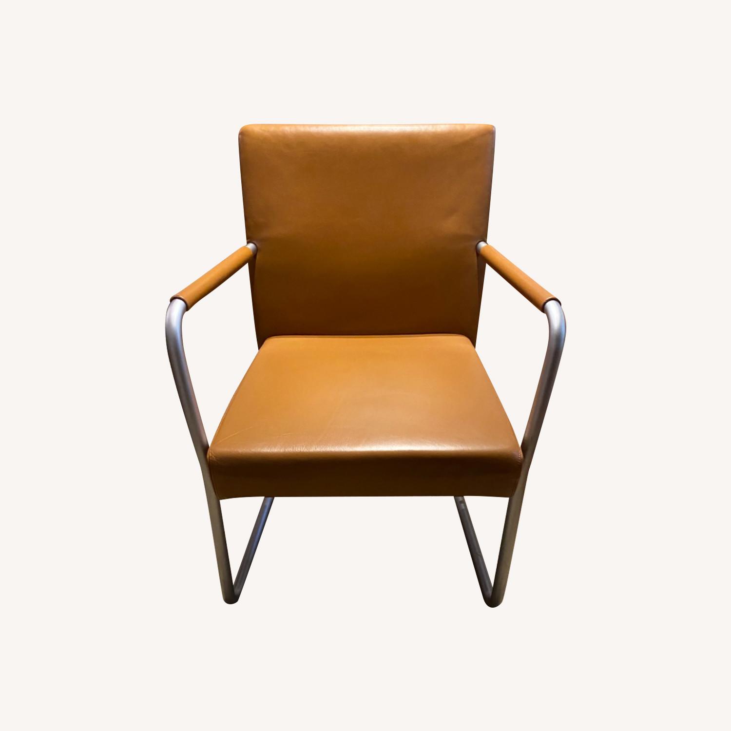 Faux Leather Industrial-Style Chair - image-0