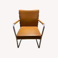 Faux Leather Industrial-Style Chair