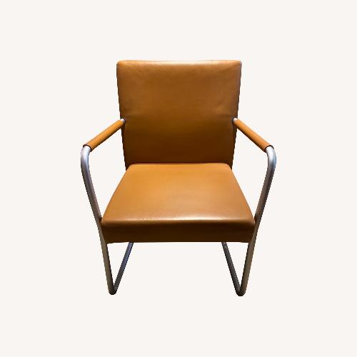 Used Faux Leather Industrial-Style Chair for sale on AptDeco