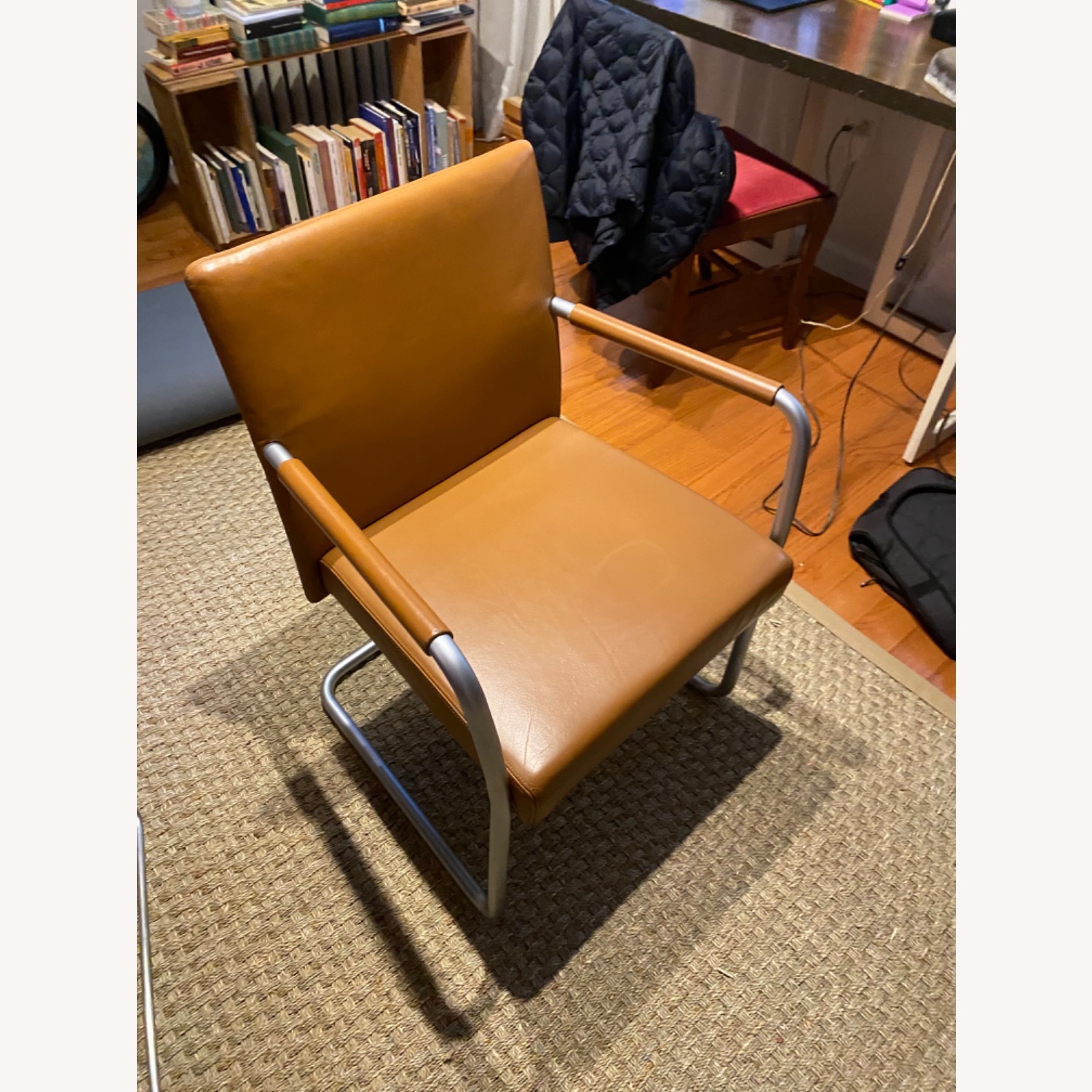 Faux Leather Industrial-Style Chair - image-4