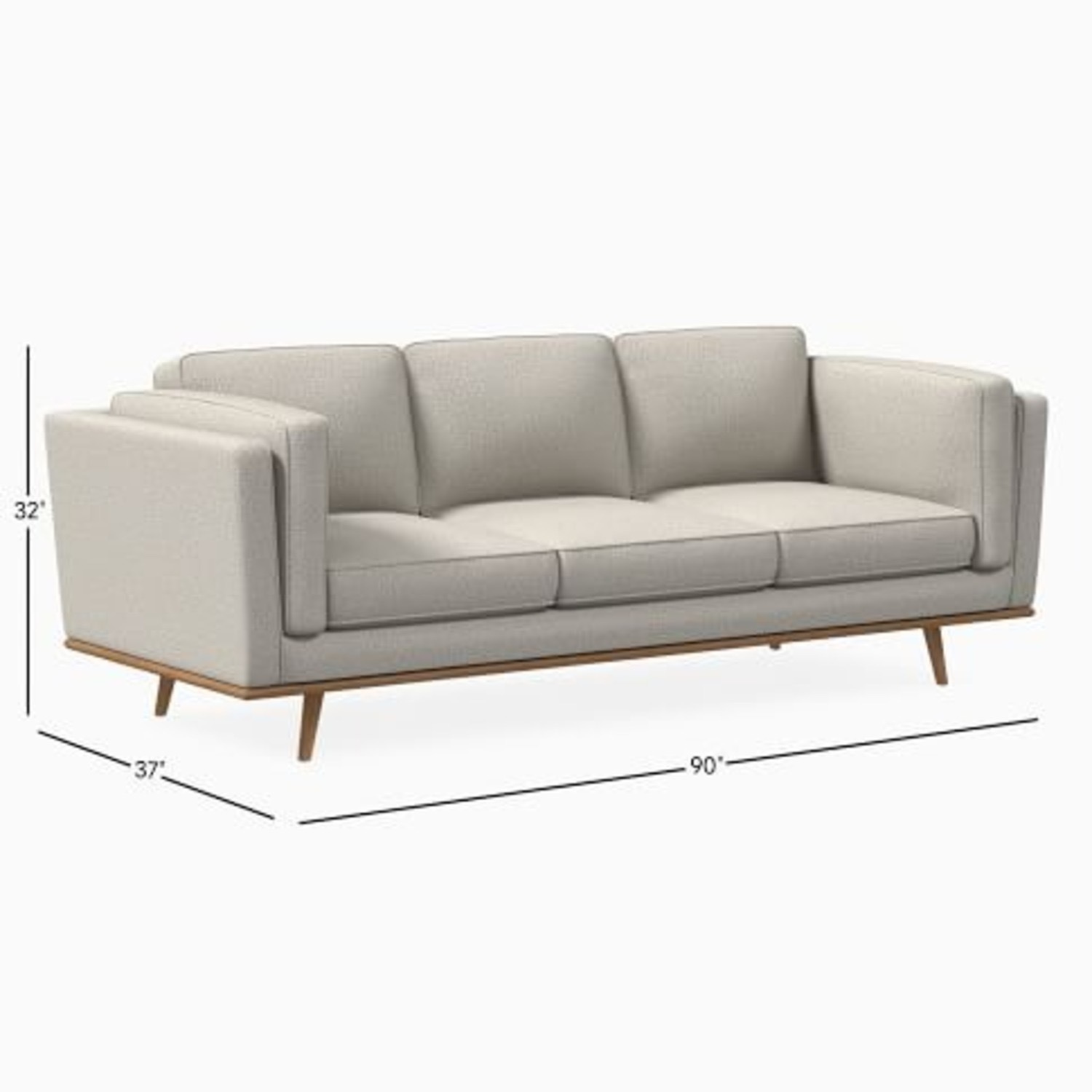 West Elm Zander Sofa - image-5