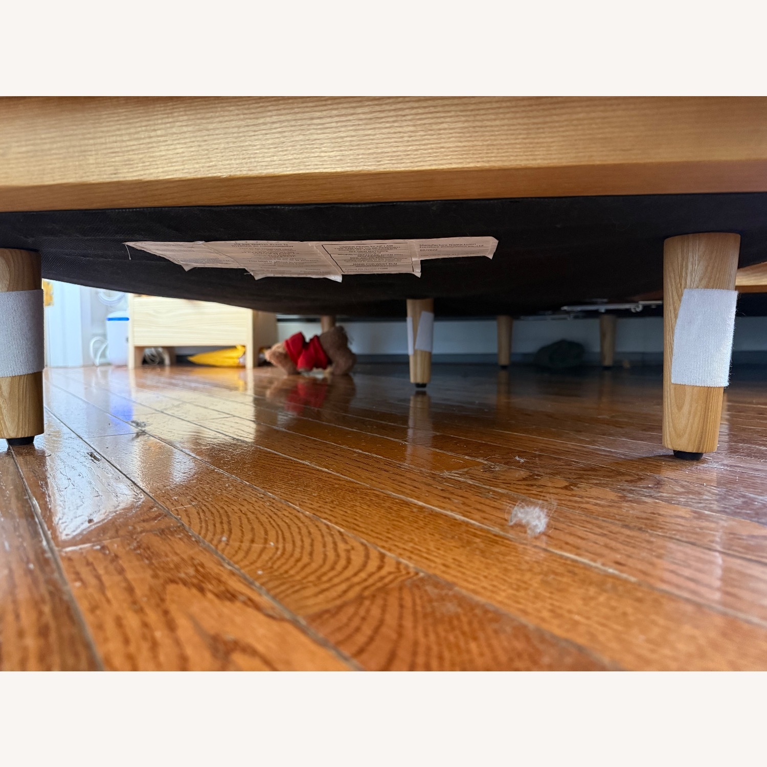 West Elm Light Gray Performance Linen Sectional - image-5