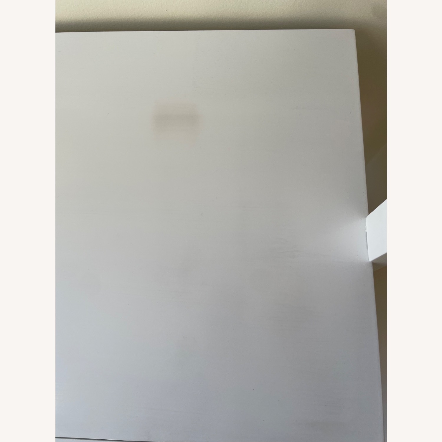 Crate & Barrel Sawyer Desk White Wood Desk - image-5