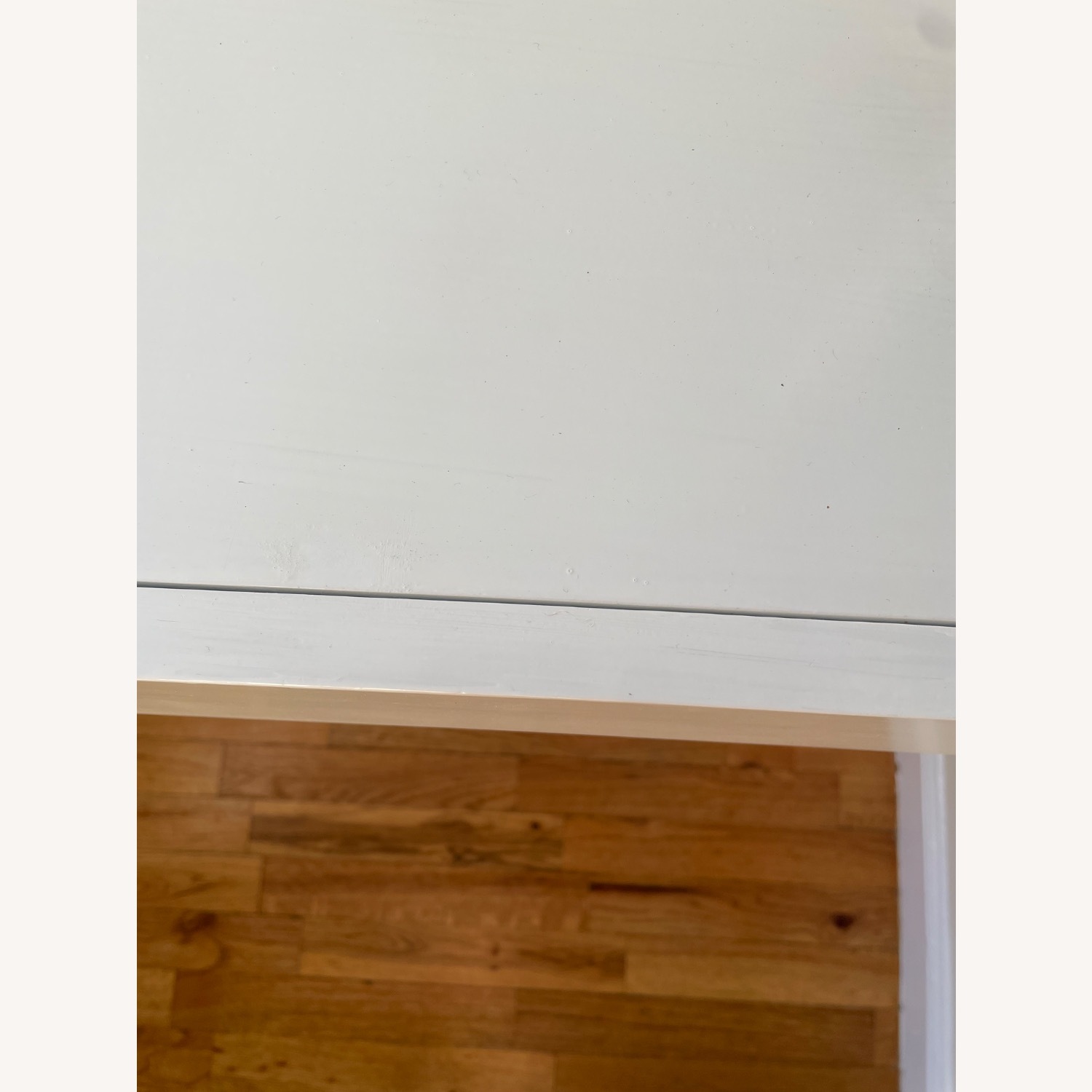 Crate & Barrel Sawyer Desk White Wood Desk - image-4