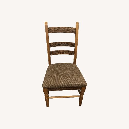 Used Light Brown Wood Dining Chairs for sale on AptDeco