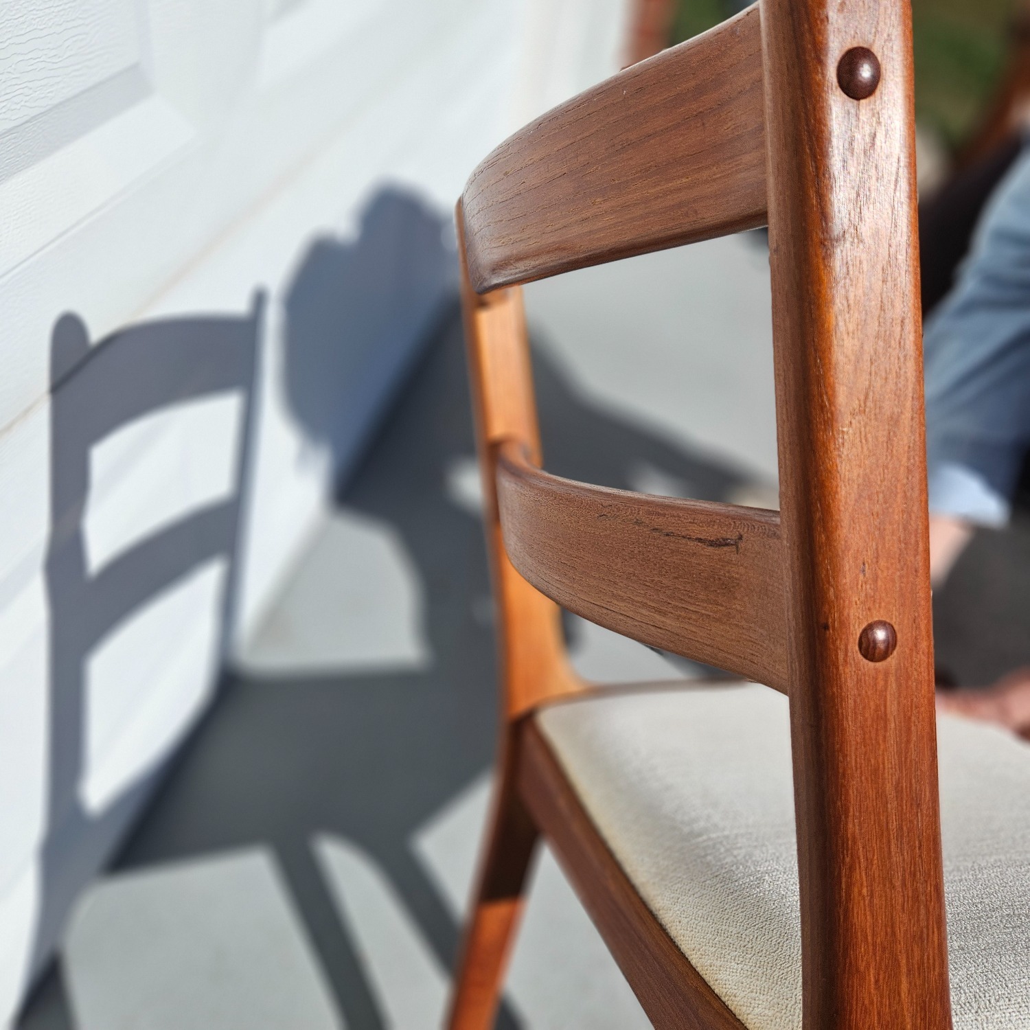 Modern Teak Dining Chairs - image-9