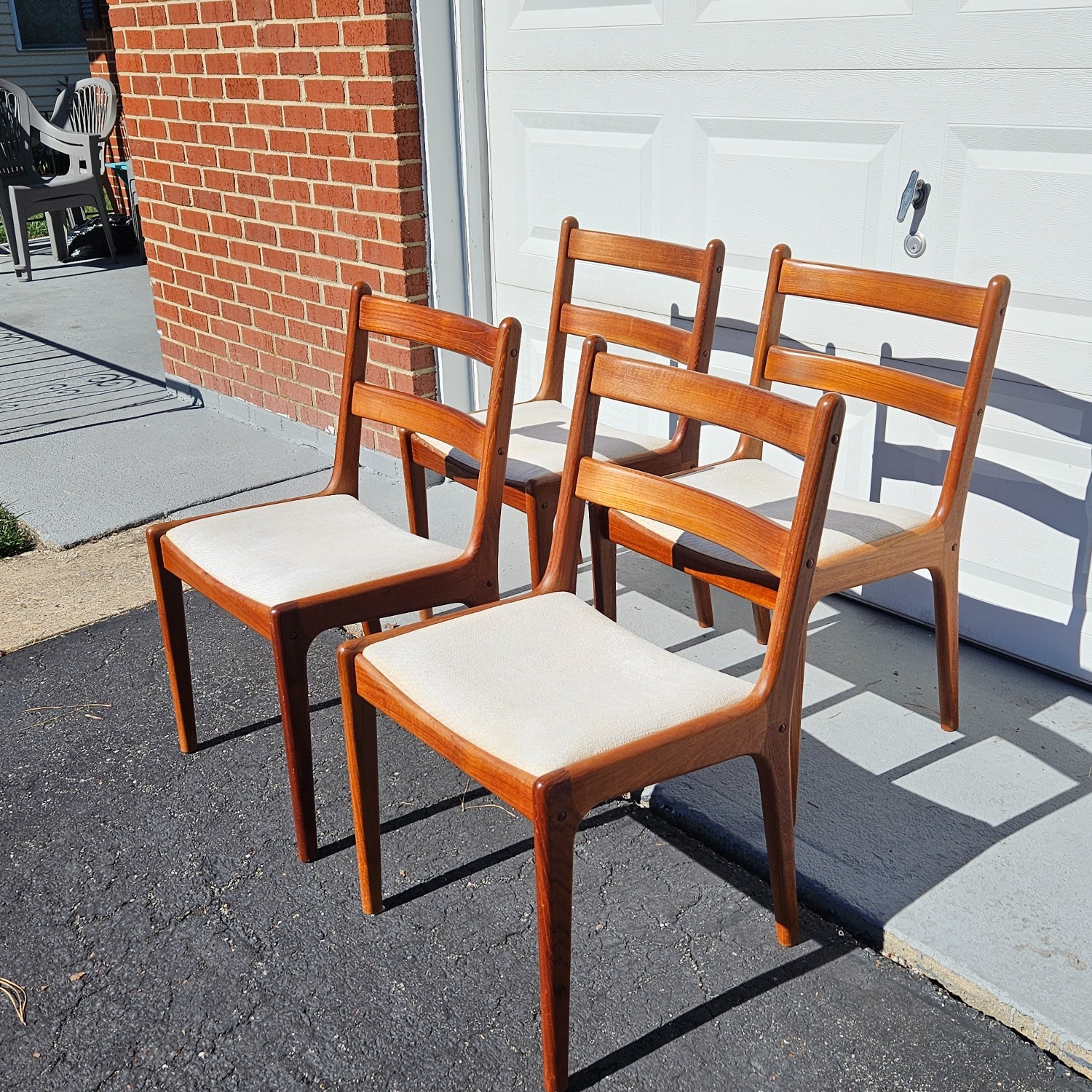 Modern Teak Dining Chairs - image-14