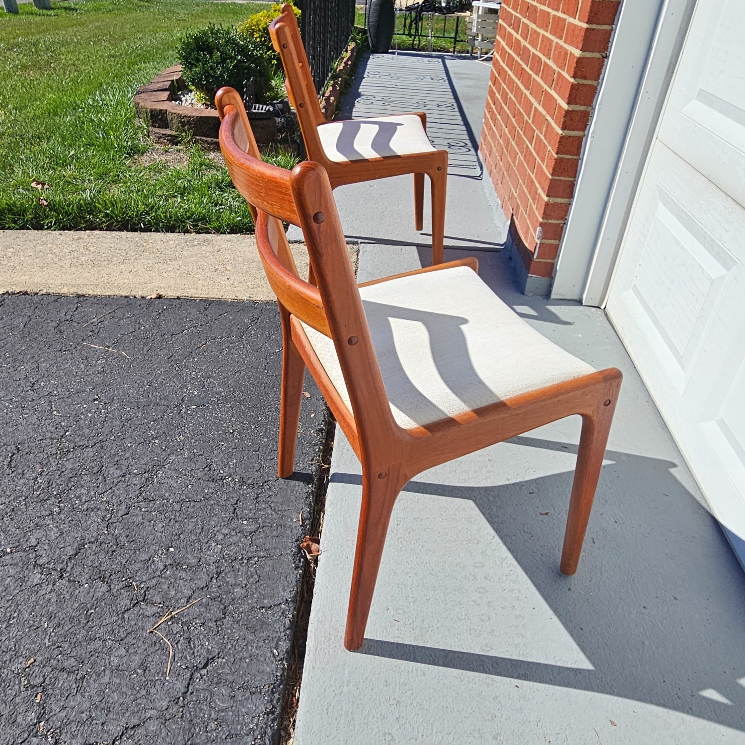 Modern Teak Dining Chairs - image-3