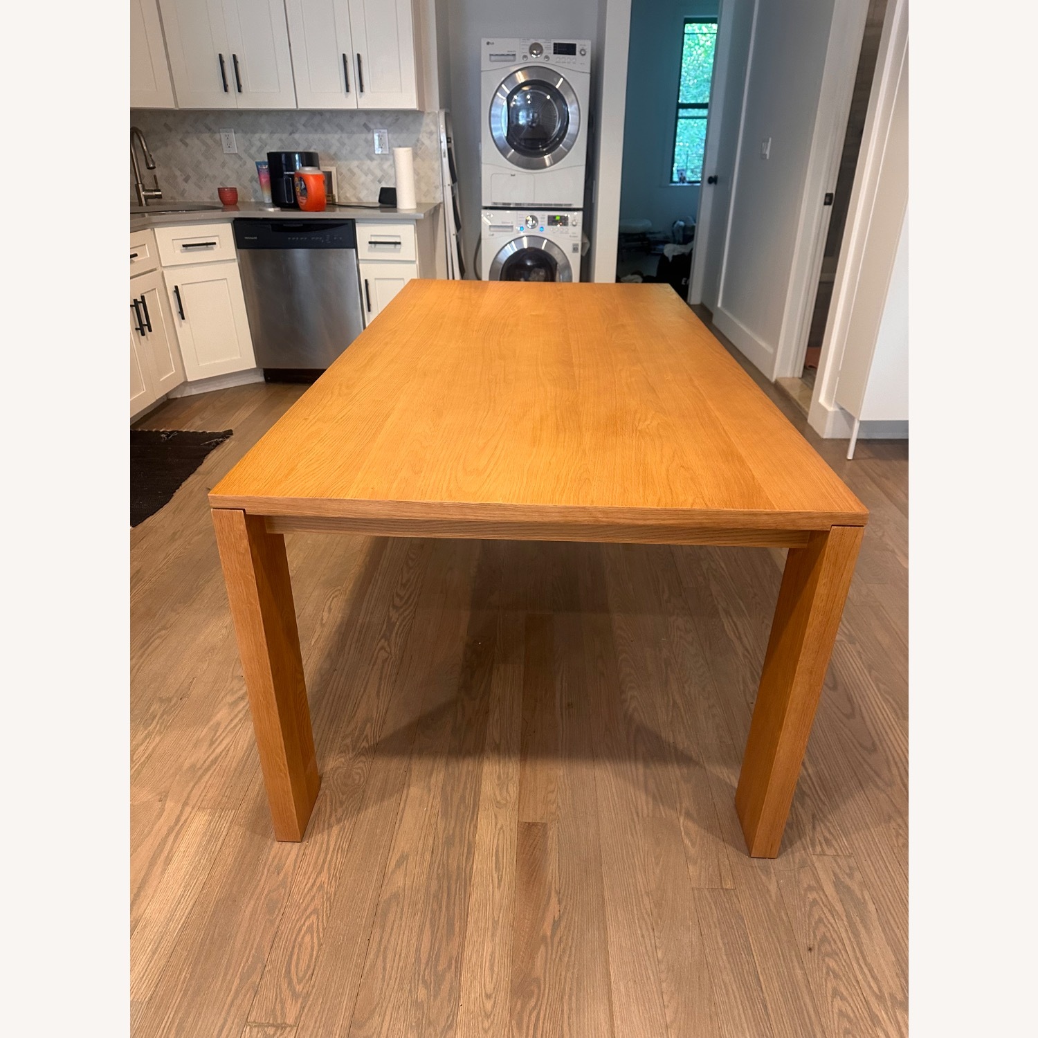 Article Dako 76.75" Dining Table - Natural Oak - image-3