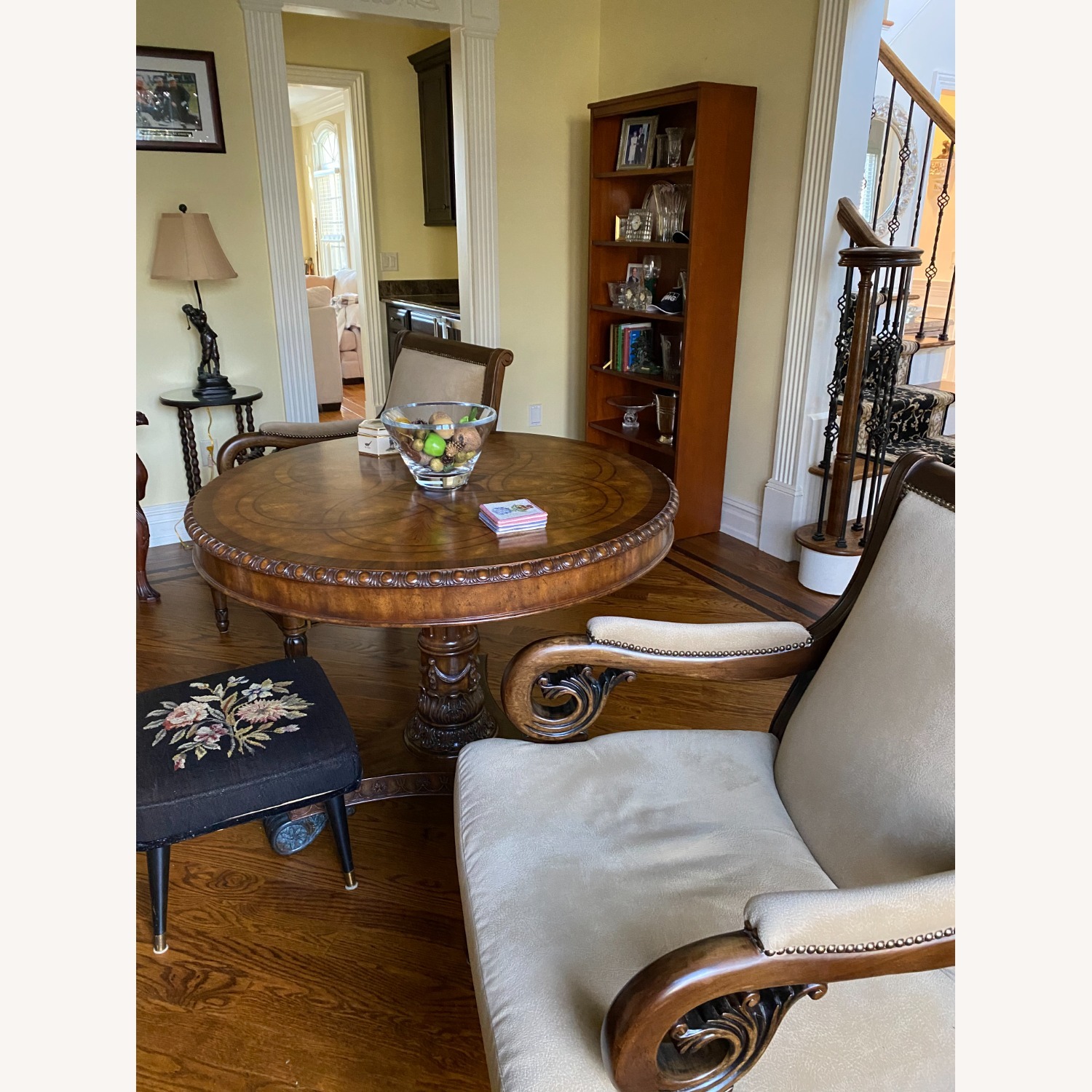 Century Furniture Light Brown Armchair - image-2