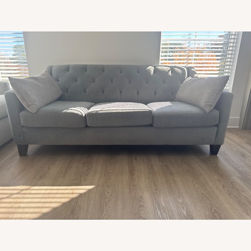 Used Macy’s Light Gray Couch for sale on AptDeco