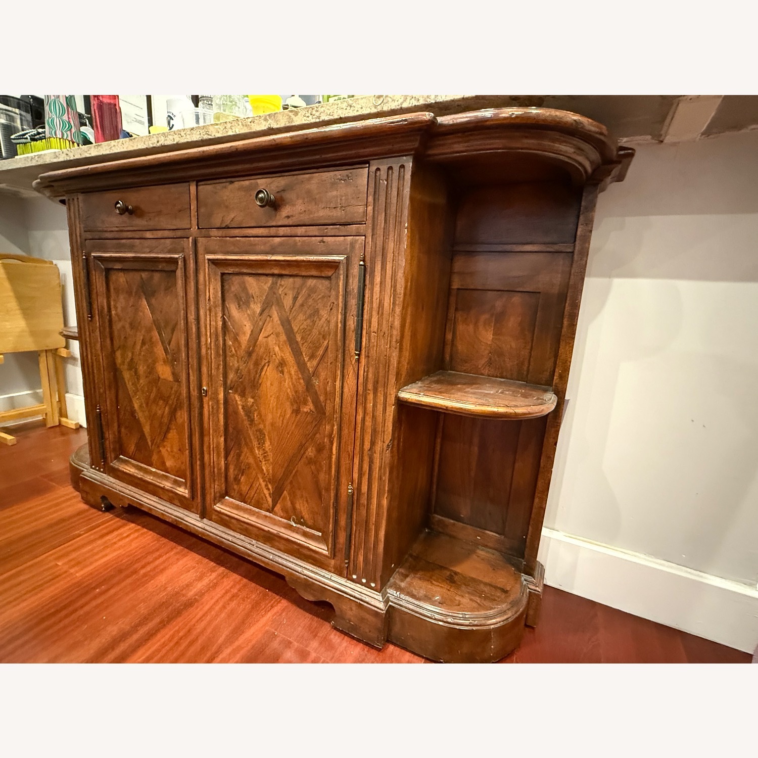 Theodore Alexander Wood Sideboard / Bar - image-2