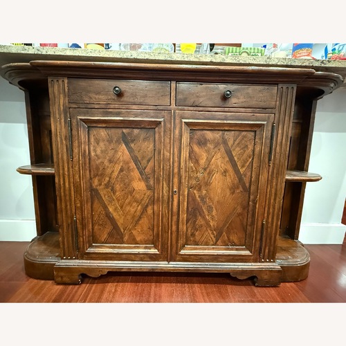 Used Theodore Alexander Wood Sideboard / Bar for sale on AptDeco