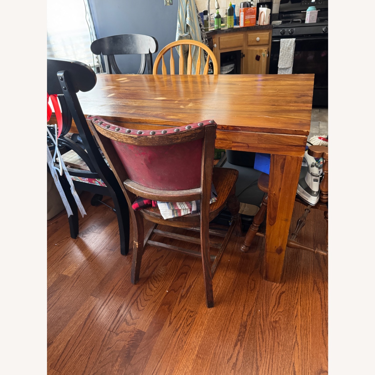 Natural Wood Dining Table - image-3